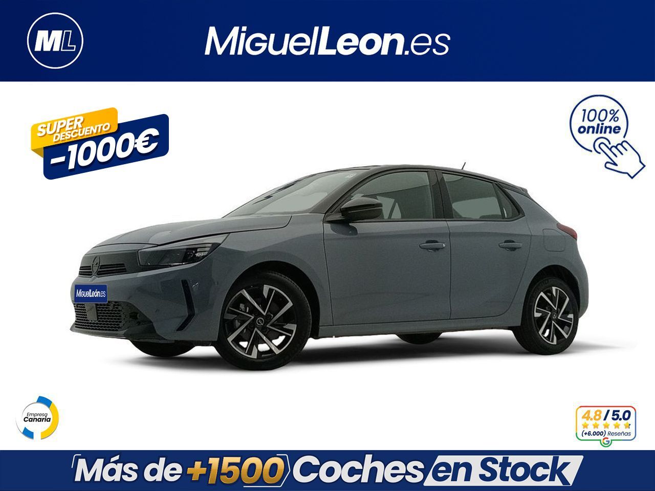 OPEL Corsa (1.2T XHL 74kW (100CV) GS) en Palmas, Las