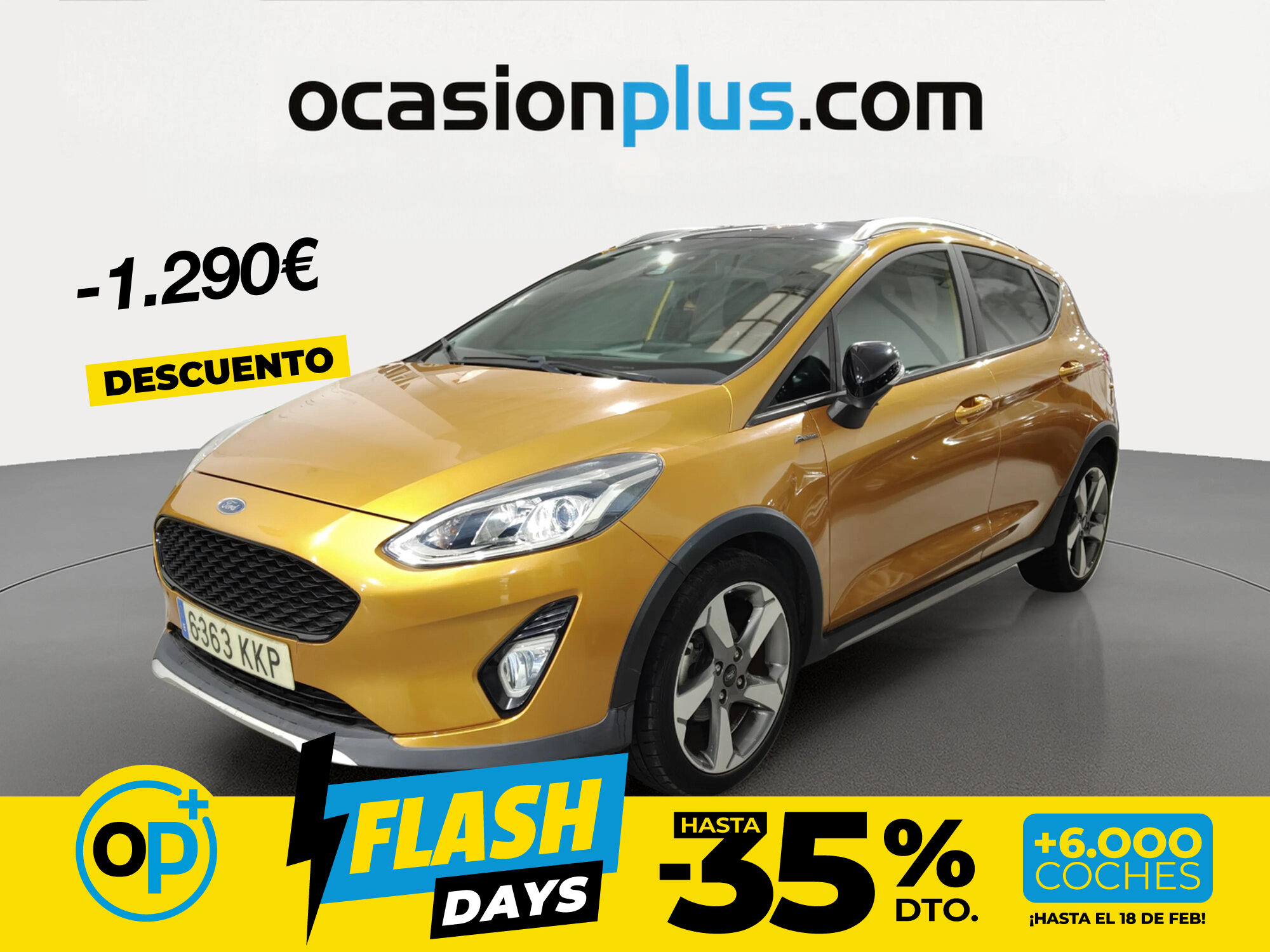 Foto del FORD Fiesta 1.0 EcoBoost S-S Active+ 125