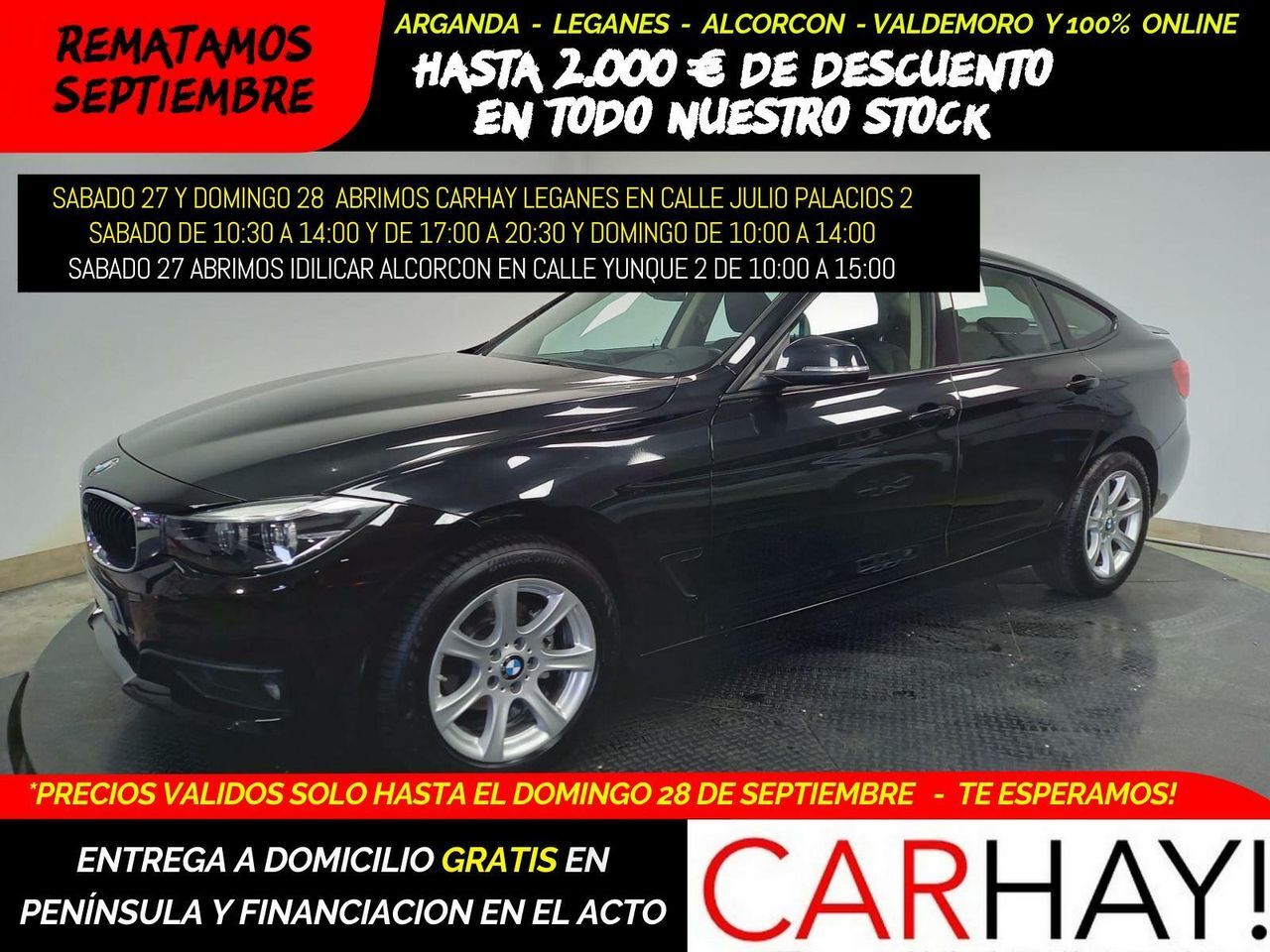 BMW Serie 3 (318D 2.0 150 CV AT8 E6DT AUTO) en Madrid