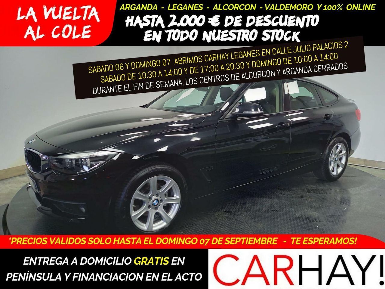BMW Serie 3 (318D 2.0 150 CV AT8 E6DT AUTO) en Madrid