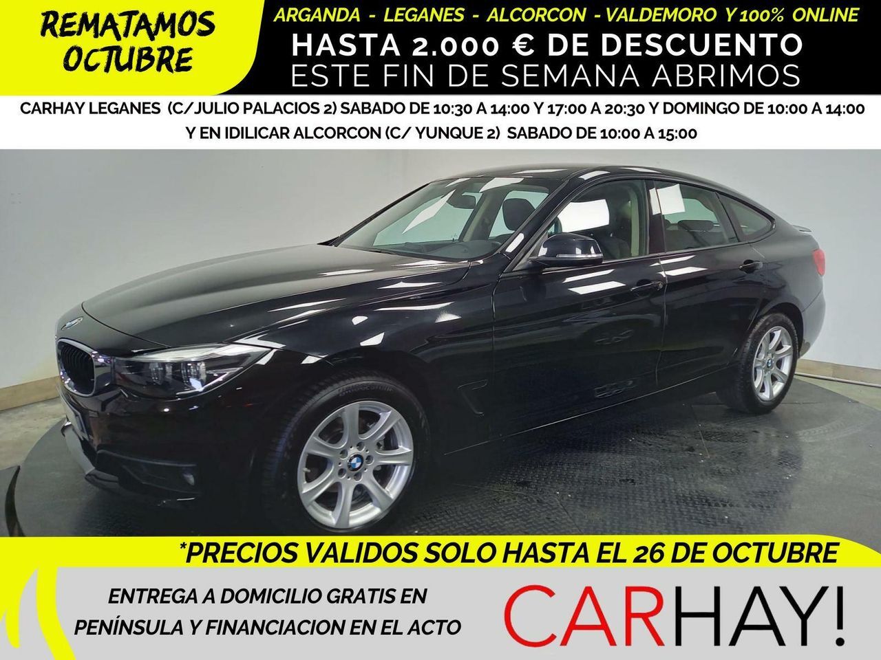 BMW Serie 3 (318D 2.0 150 CV AT8 E6DT AUTO) en Madrid