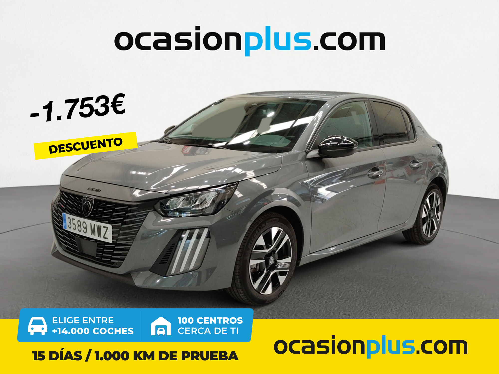 PEUGEOT 208 (PureTech 100 Allure 75 kW (100 CV)) en Madrid