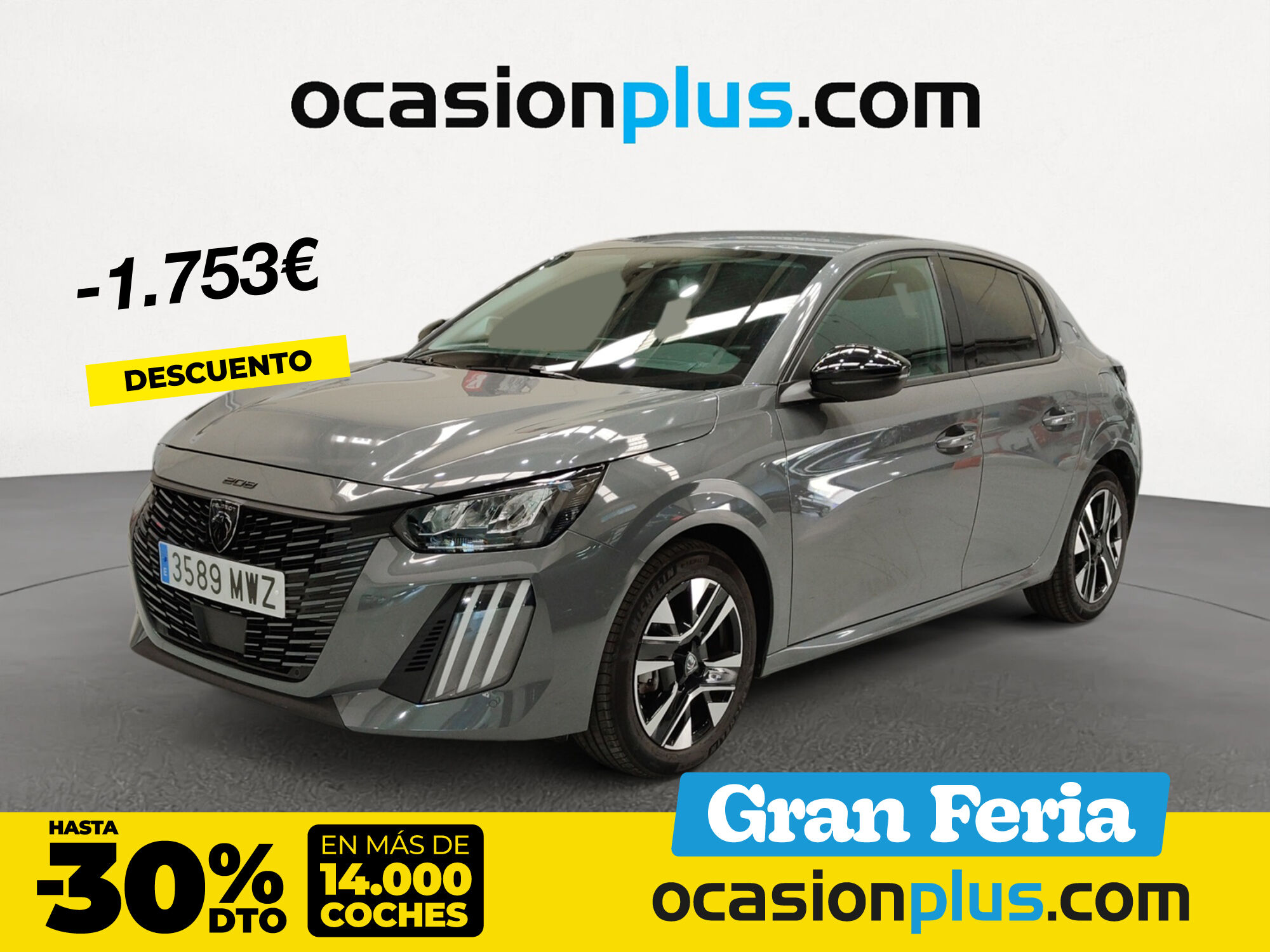 PEUGEOT 208 (PureTech 100 Allure 75 kW (100 CV)) en Madrid