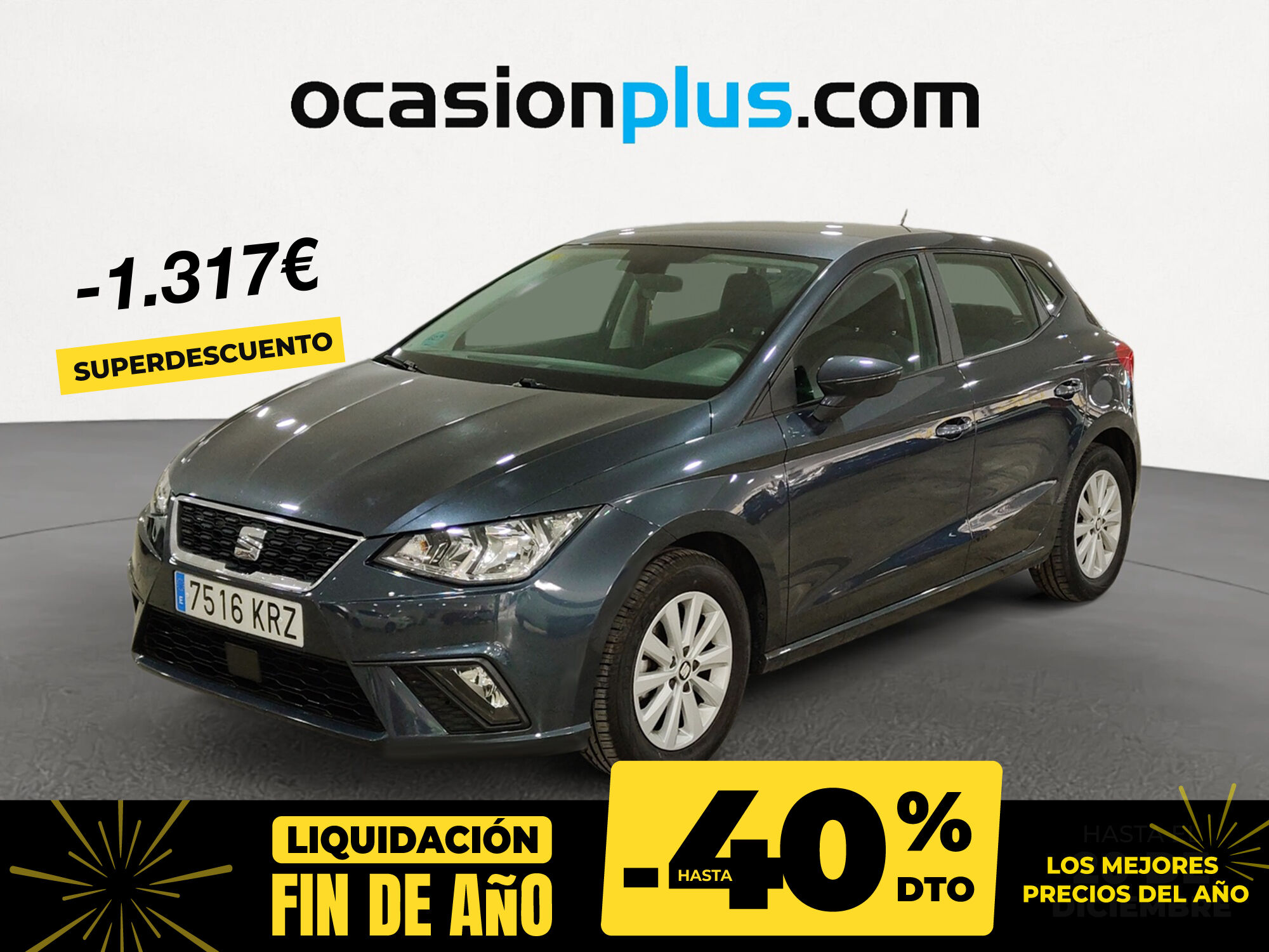 SEAT Ibiza (1.0 MPI Reference Plus 59 kW (80 CV)) en Madrid