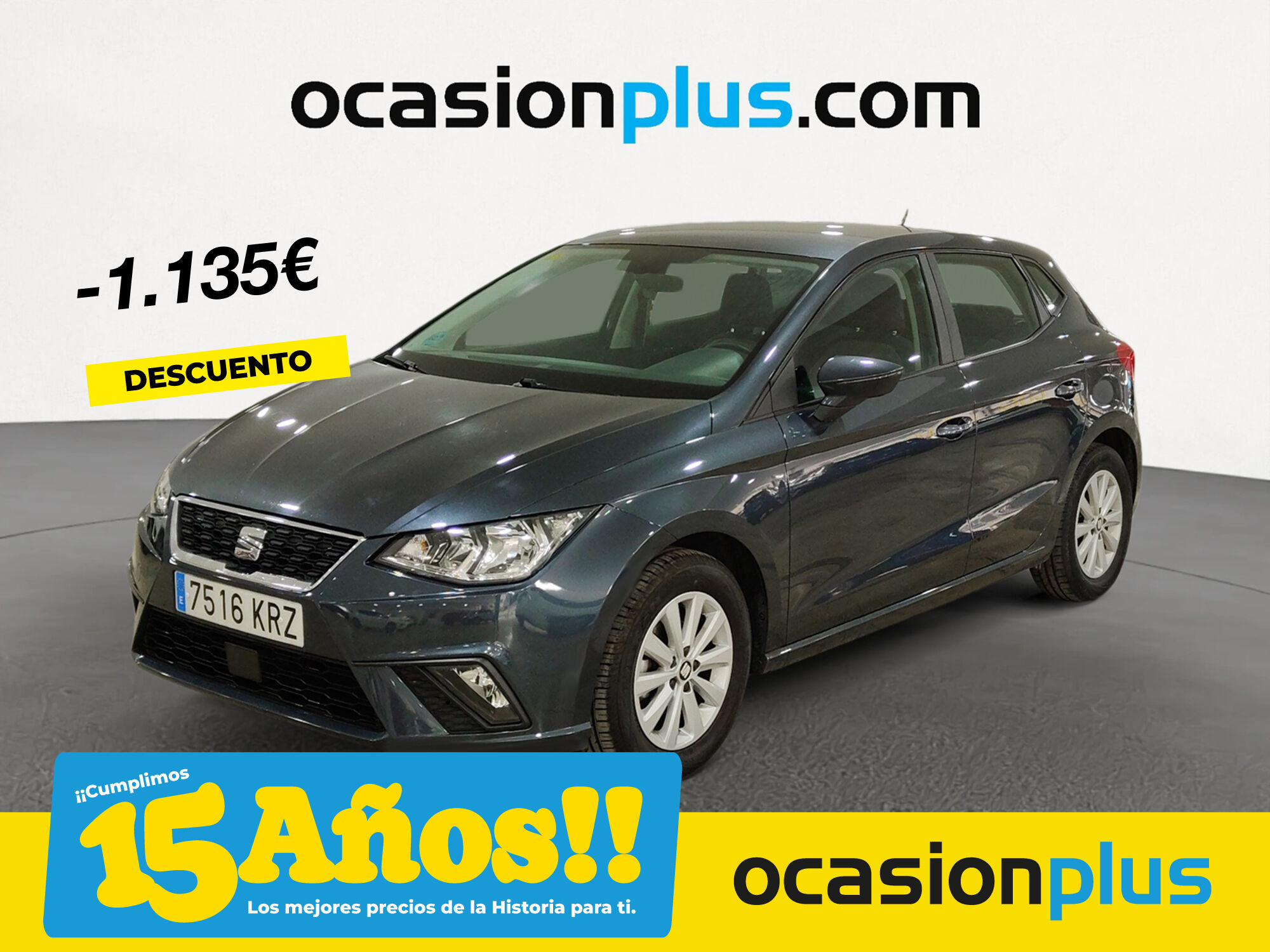 SEAT Ibiza (1.0 MPI Reference Plus 59 kW (80 CV)) en Madrid