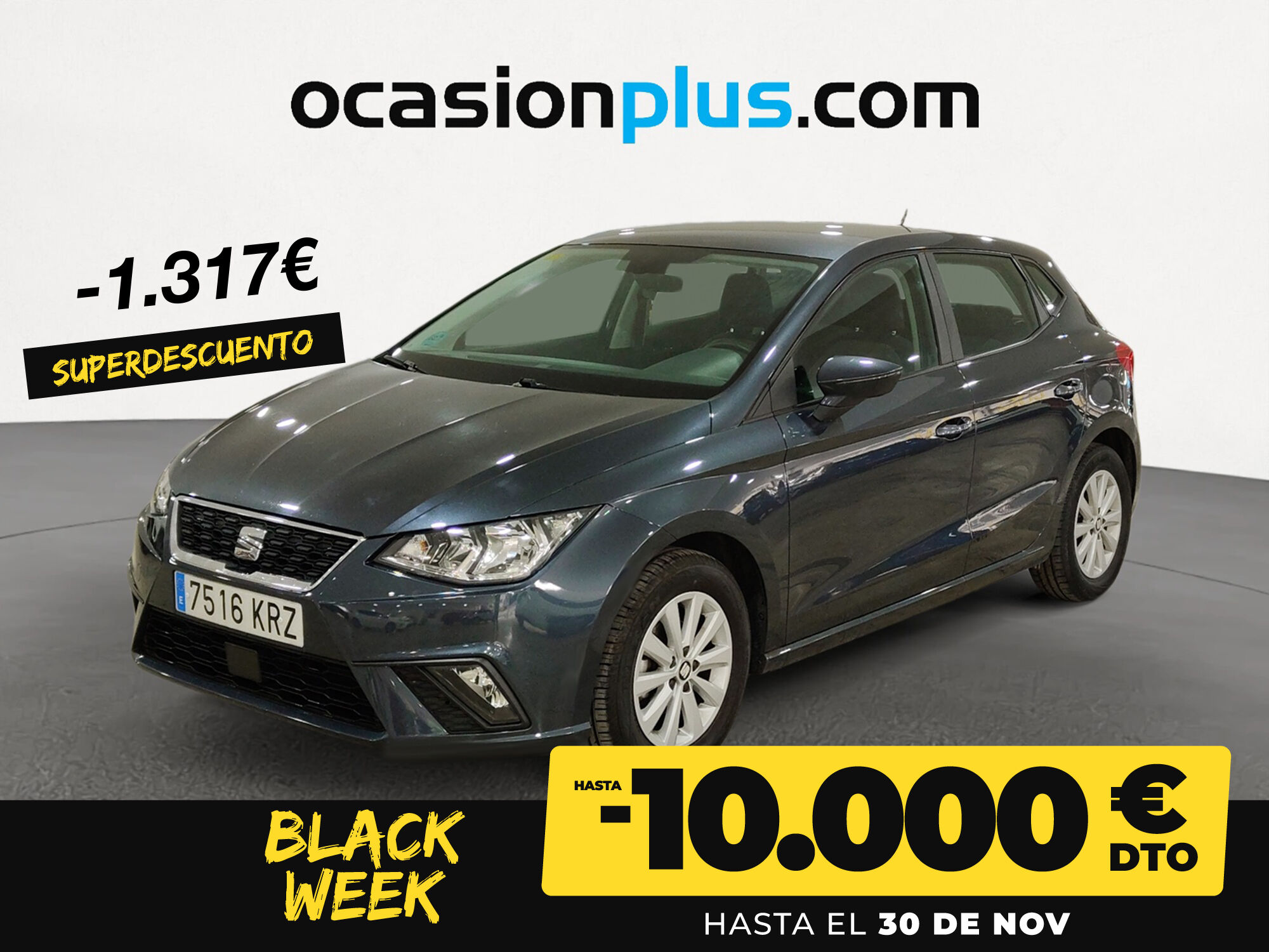 SEAT Ibiza (1.0 MPI Reference Plus 59 kW (80 CV)) en Madrid