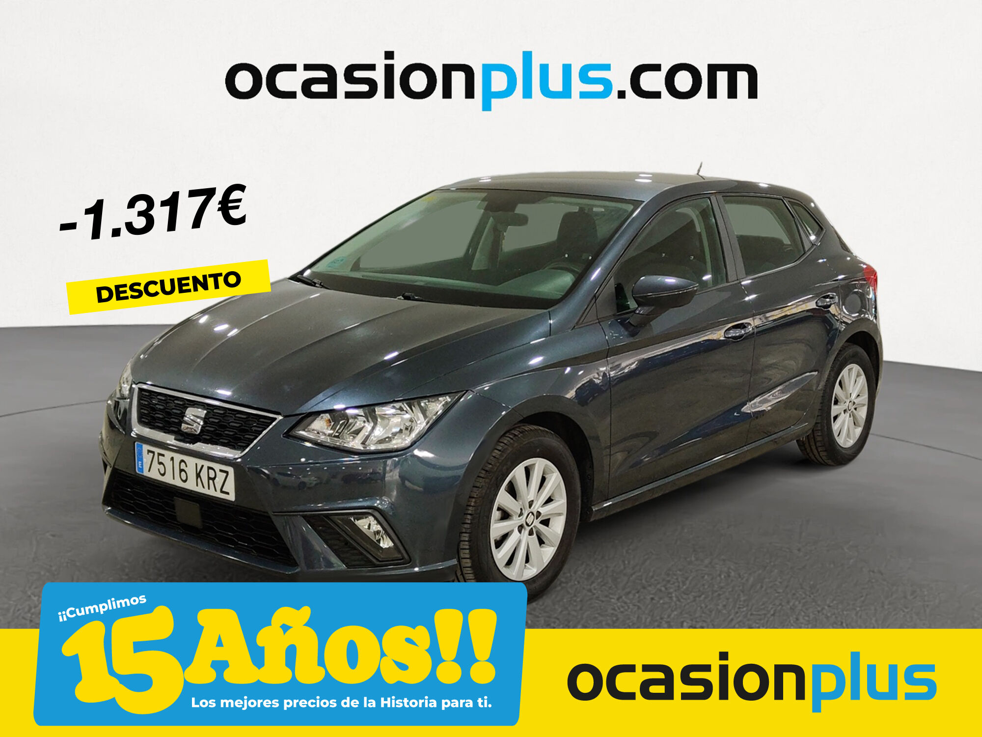 SEAT Ibiza (1.0 MPI Reference Plus 59 kW (80 CV)) en Madrid