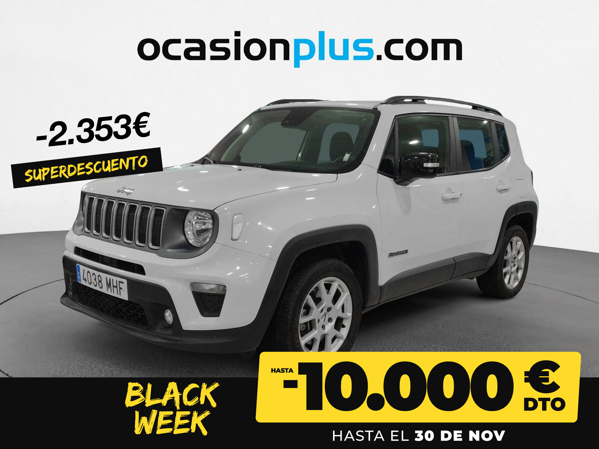 JEEP Renegade (1.3 PHEV 4xe Limited AT 140 kW (190 CV)) en Madrid