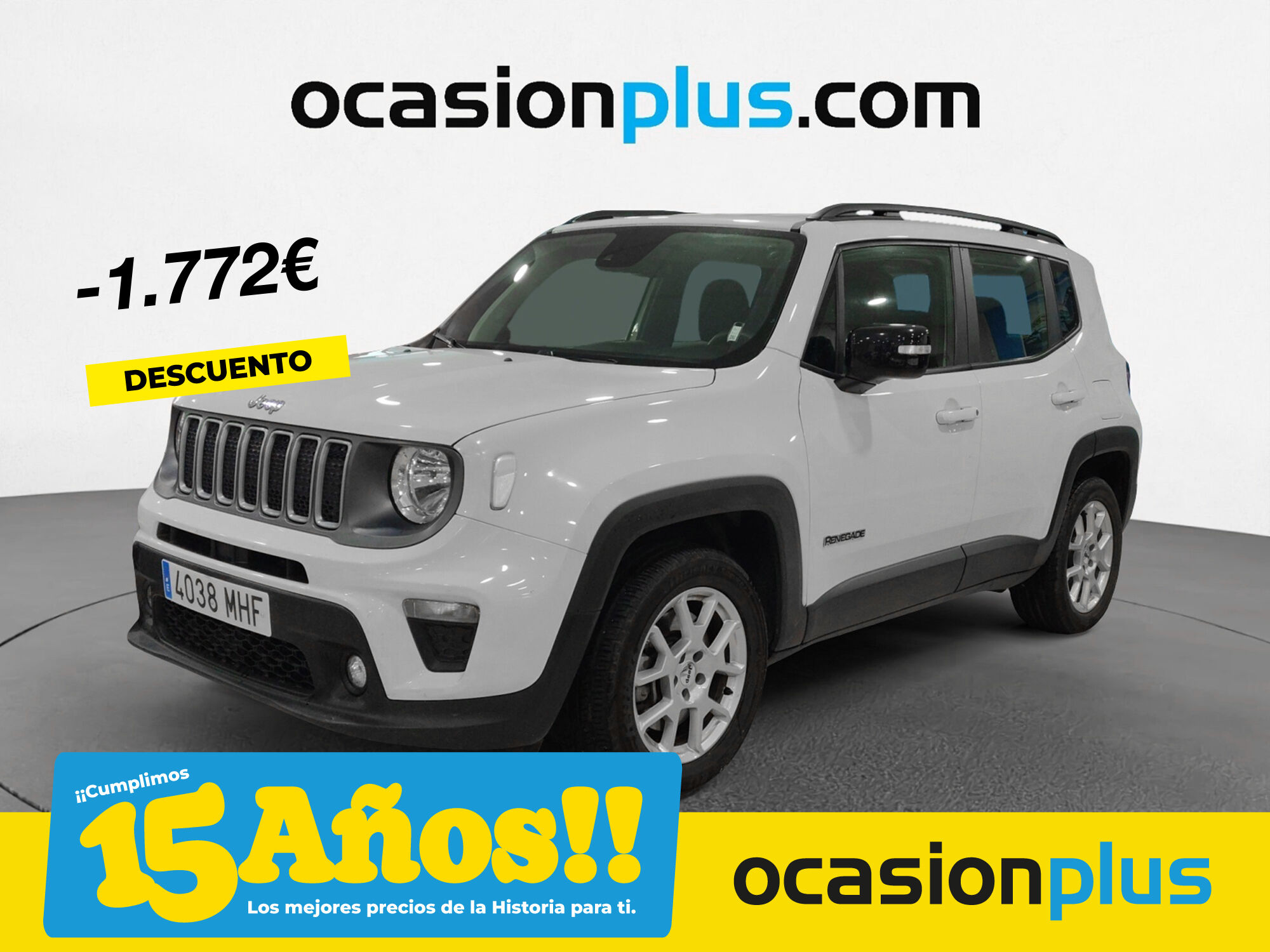 JEEP Renegade (1.3 PHEV 4xe Limited AT 140 kW (190 CV)) en Madrid