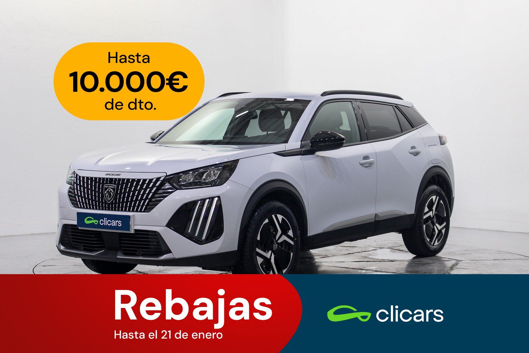 PEUGEOT 2008 (2008 Hybrid 136 Allure eDCS6) en Madrid