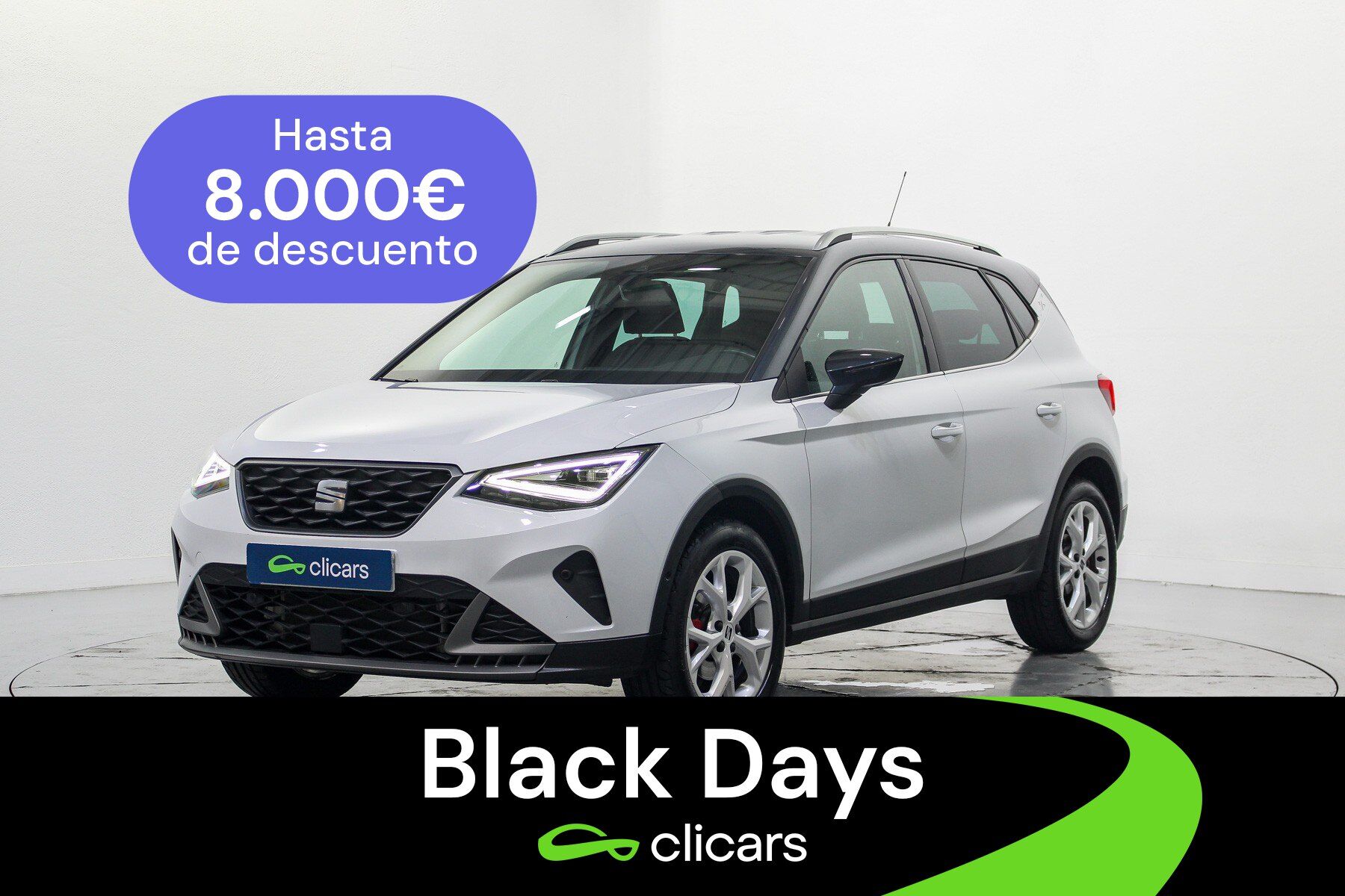 SEAT Arona (Arona 1.5 TSI S&S FR DSG7 XM 150) en Madrid