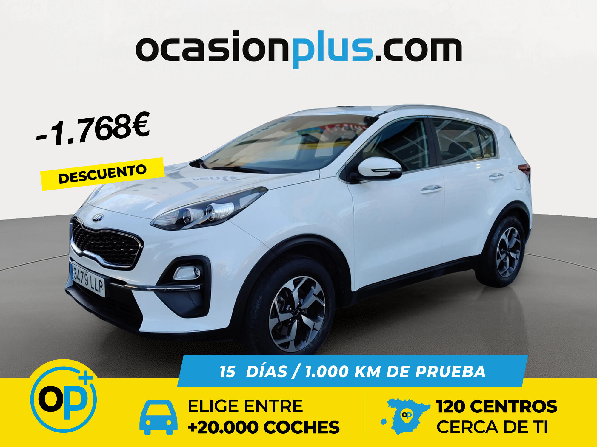 KIA Sportage (1.6 GDi Drive 4x2 97 kW (132 CV)) en Madrid