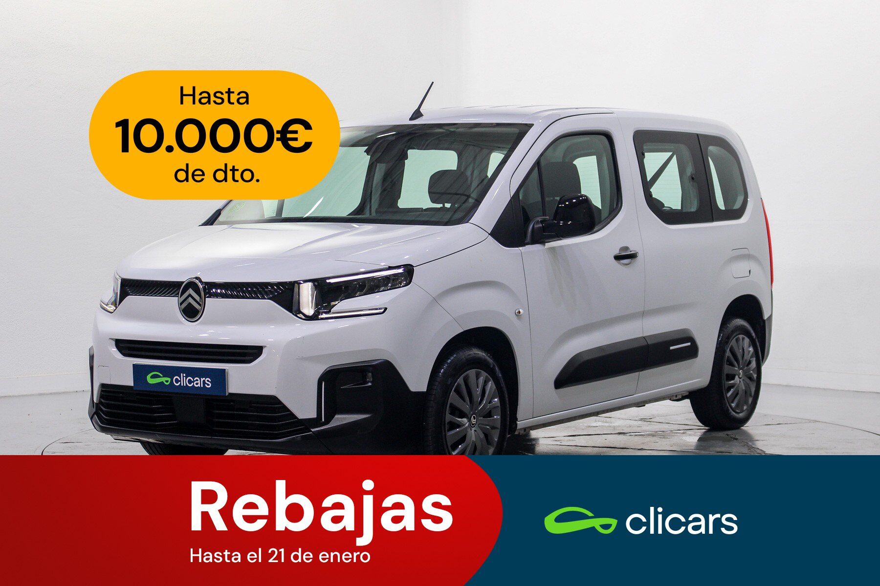 CITROEN Berlingo (Berlingo BlueHDi S&S Talla M Plus 100) en Madrid