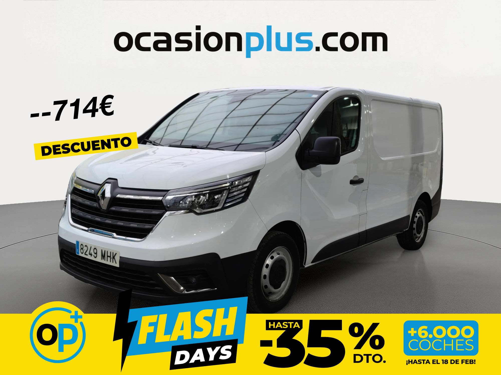 Foto del RENAULT Trafic Furgón L2H1 BluedCi 96kW CU aumentada