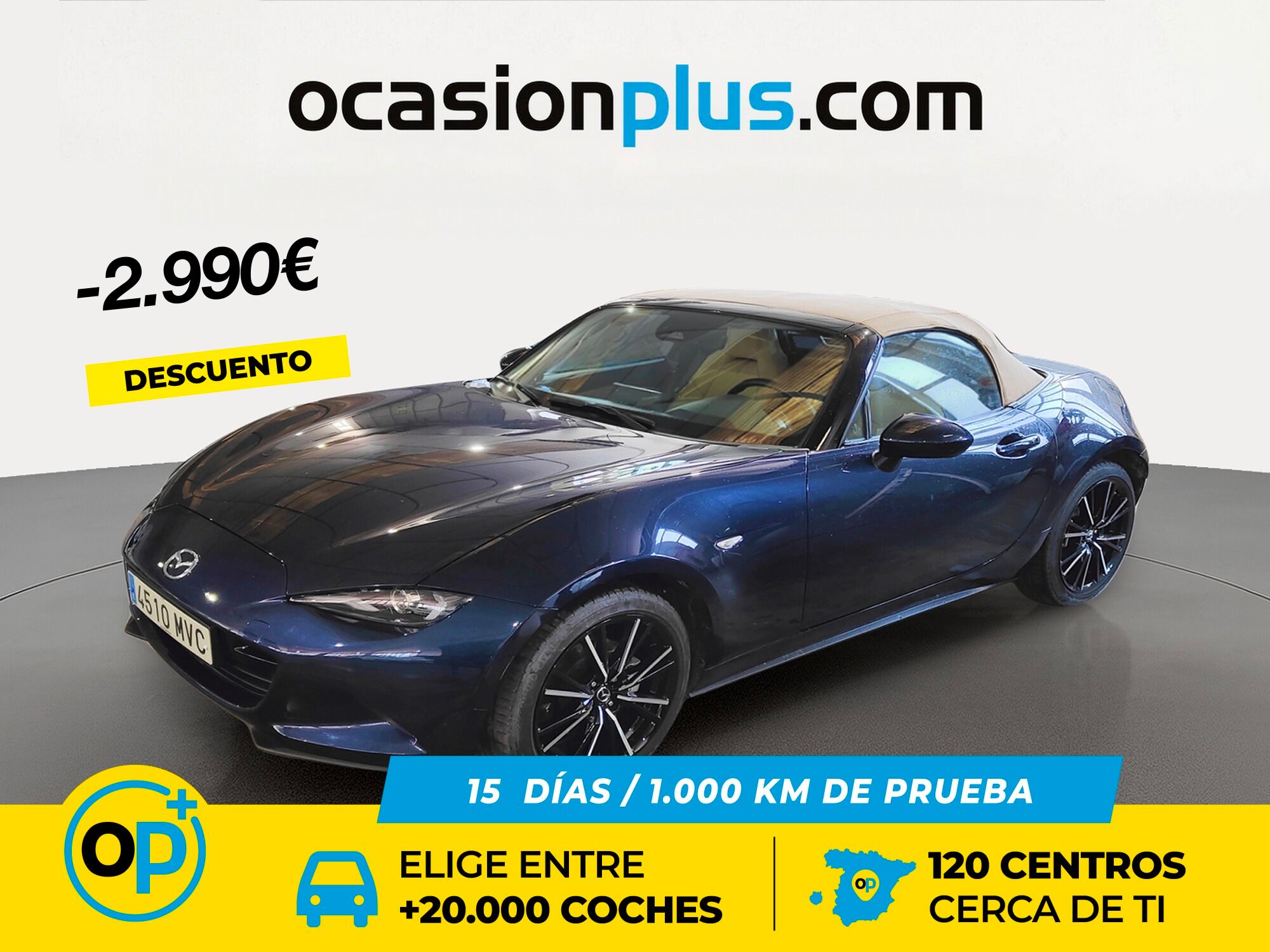 MAZDA MX-5 (2.0 SKYACTIV-G Kazari 135 kW (184 CV)) en Madrid