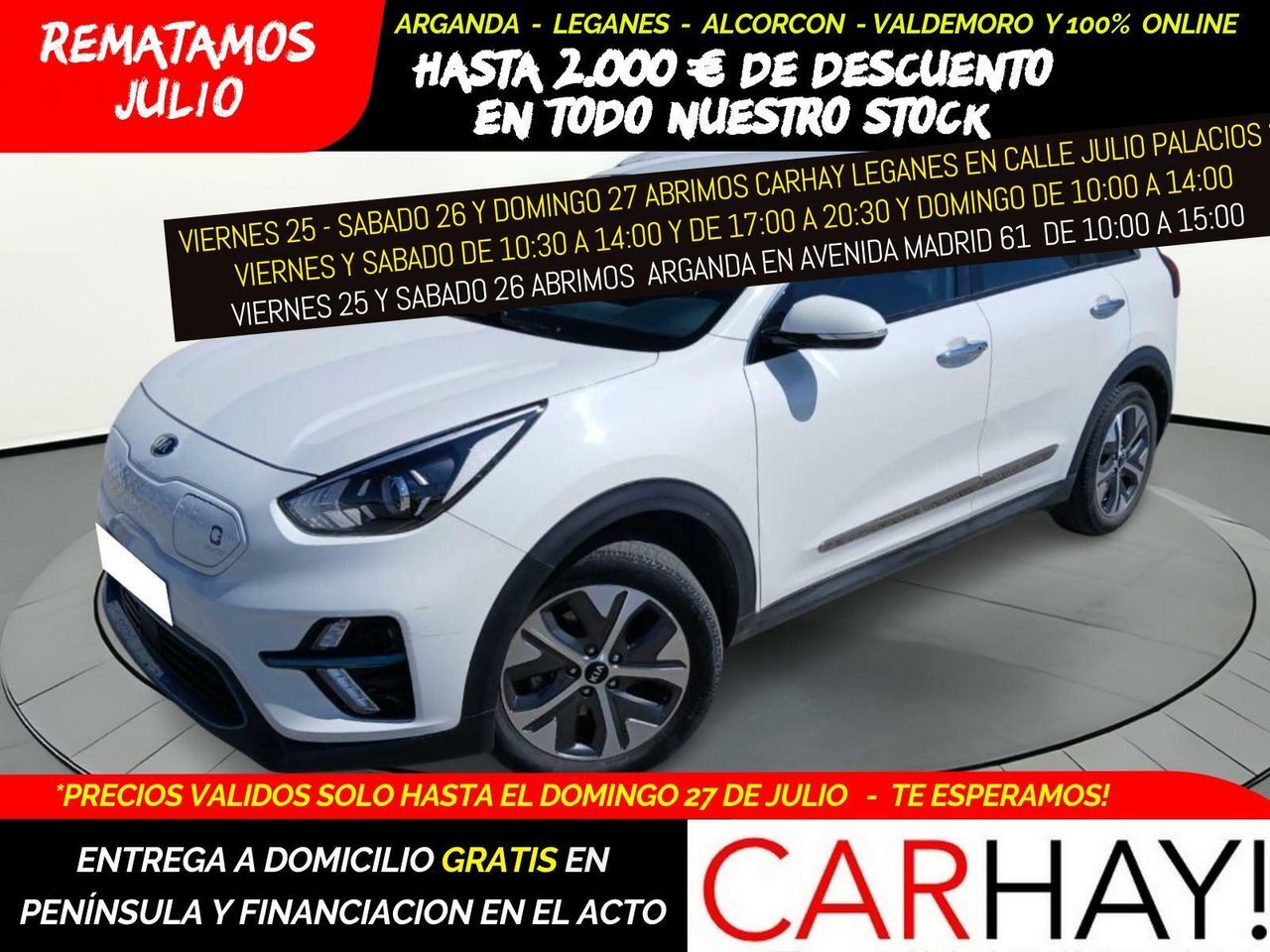 KIA Niro (DRIVE 205 CV) en Madrid