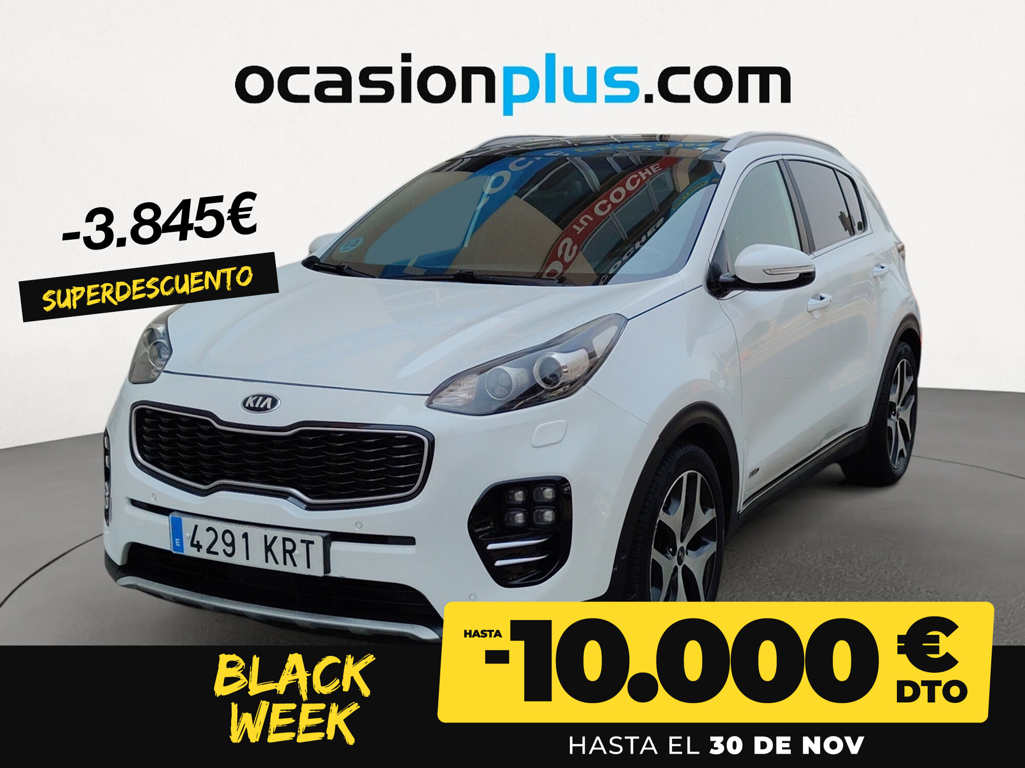 KIA Sportage (2.0 CRDi VGT GT Line Plus 4x4 136 kW (185 CV)) en Madrid
