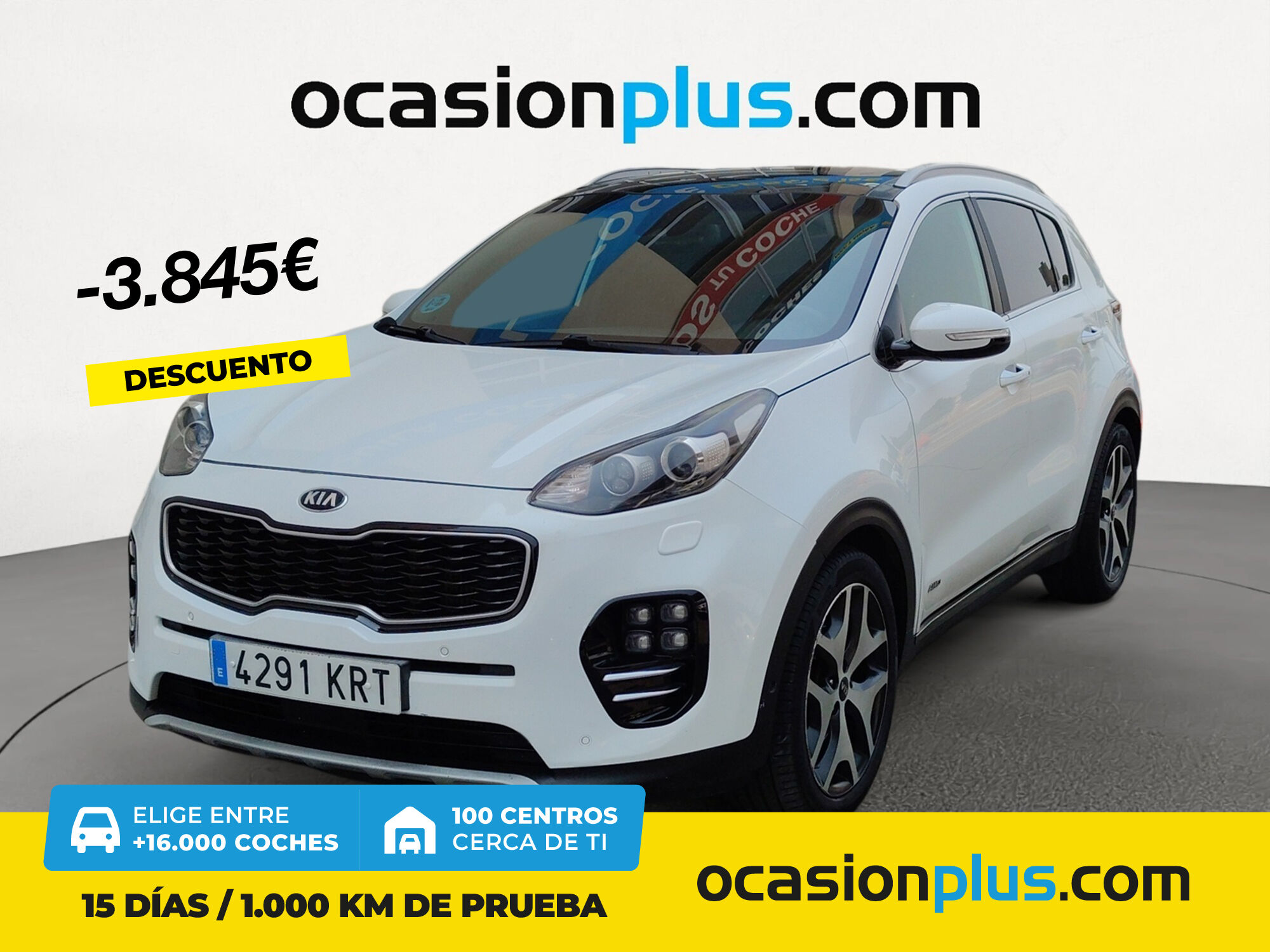KIA Sportage (2.0 CRDi VGT GT Line Plus 4x4 136 kW (185 CV)) en Madrid