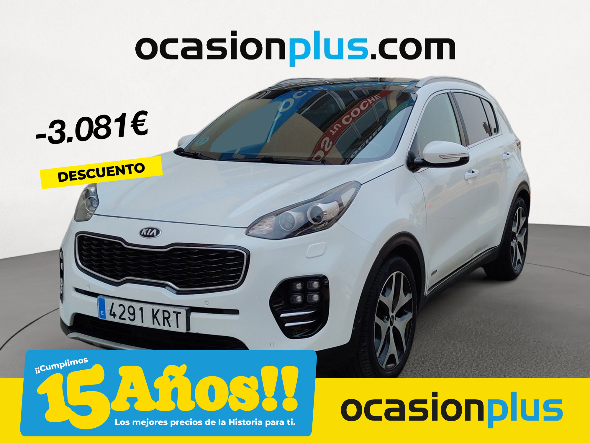 KIA Sportage (2.0 CRDi VGT GT Line Plus 4x4 136 kW (185 CV)) en Madrid