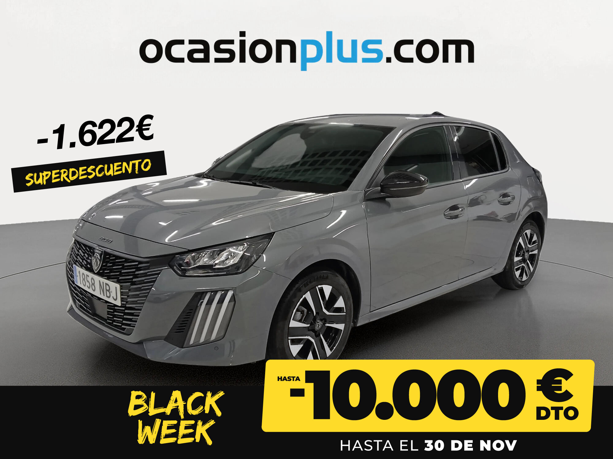 PEUGEOT 208 (PureTech 100 Allure 75 kW (100 CV)) en Madrid