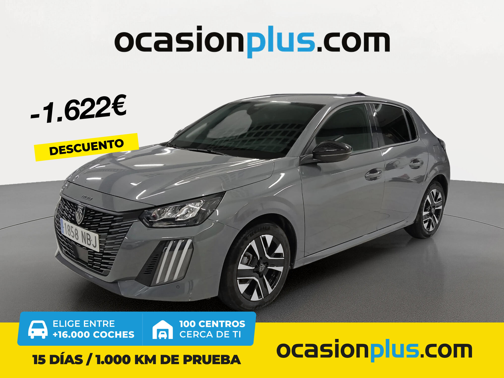 PEUGEOT 208 (PureTech 100 Allure 75 kW (100 CV)) en Madrid