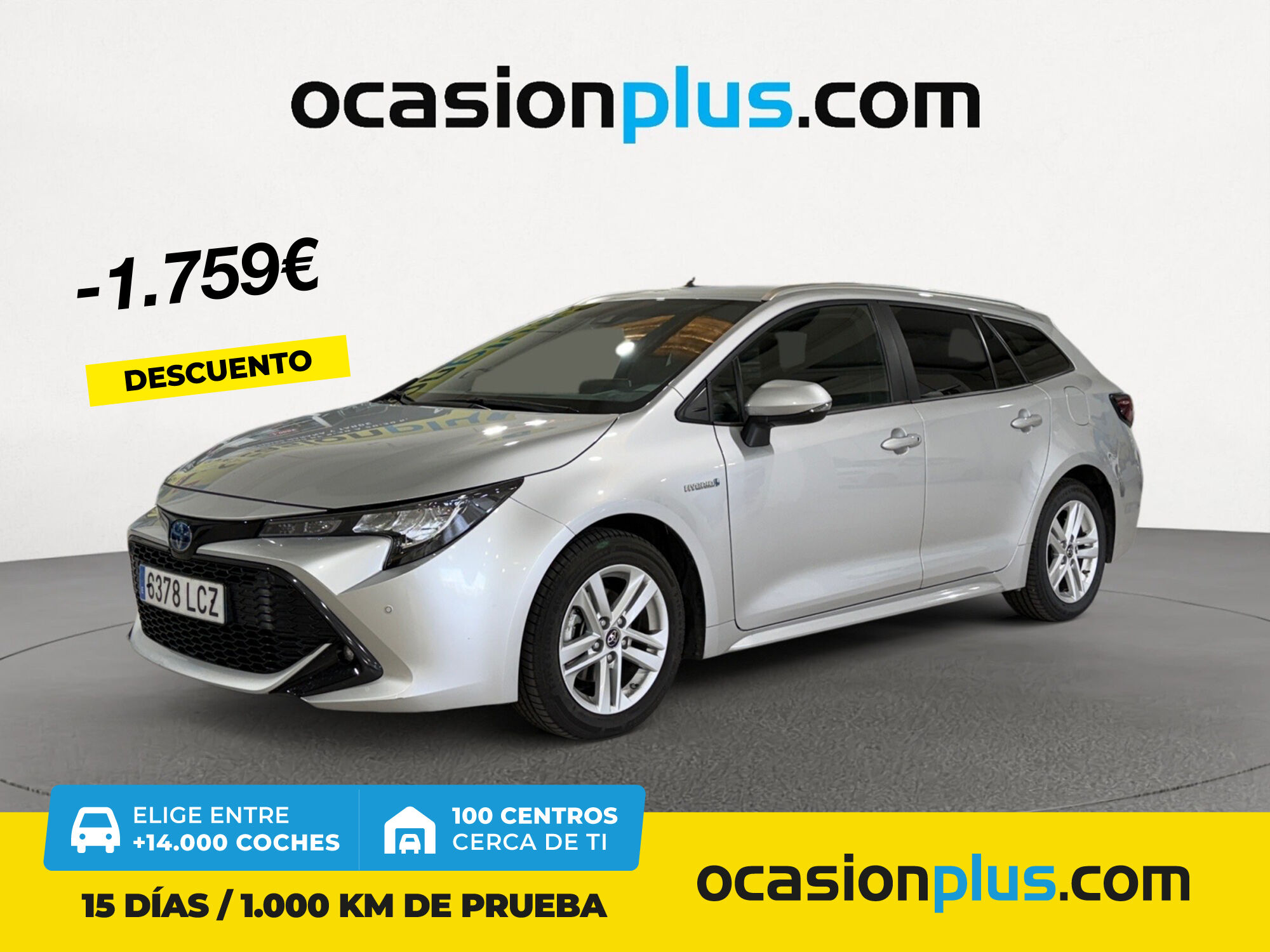 TOYOTA Corolla (Touring Sport 125H Active 90 kW (122 CV)) en Madrid