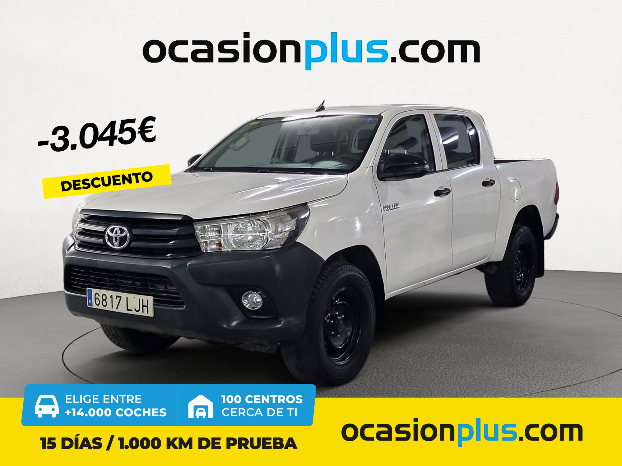 TOYOTA Hilux (2.4 D-4D Doble Cabina GX 110 kW (150 CV)) en Madrid