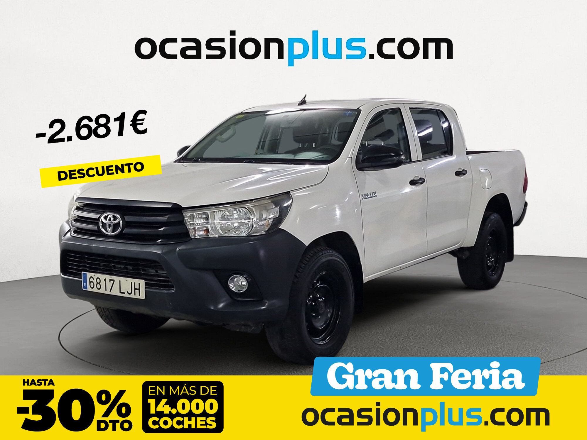 TOYOTA Hilux (2.4 D-4D Doble Cabina GX 110 kW (150 CV)) en Madrid