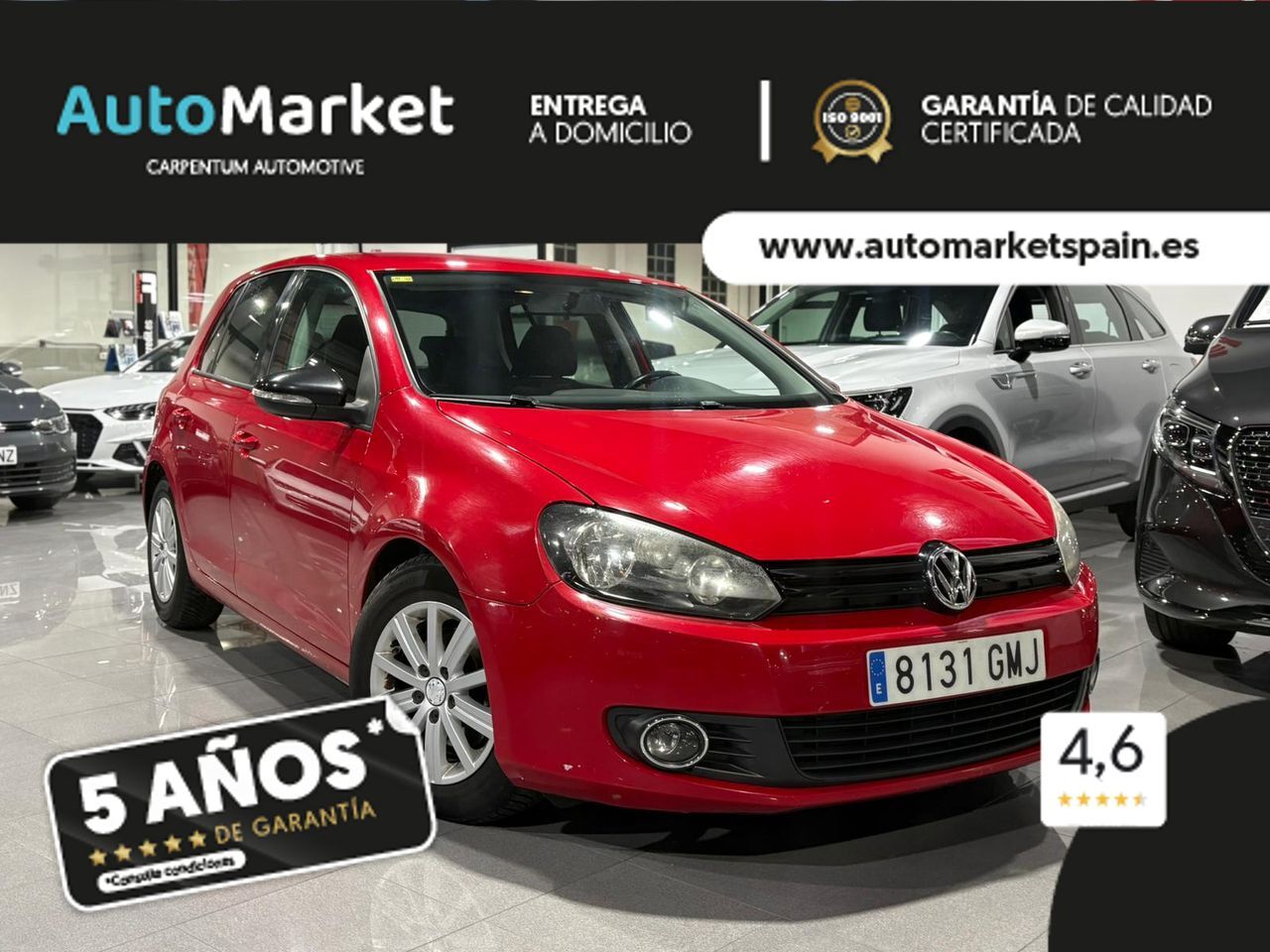 Foto del VOLKSWAGEN Golf 1.6TDI CR BMT Advance DSG 110