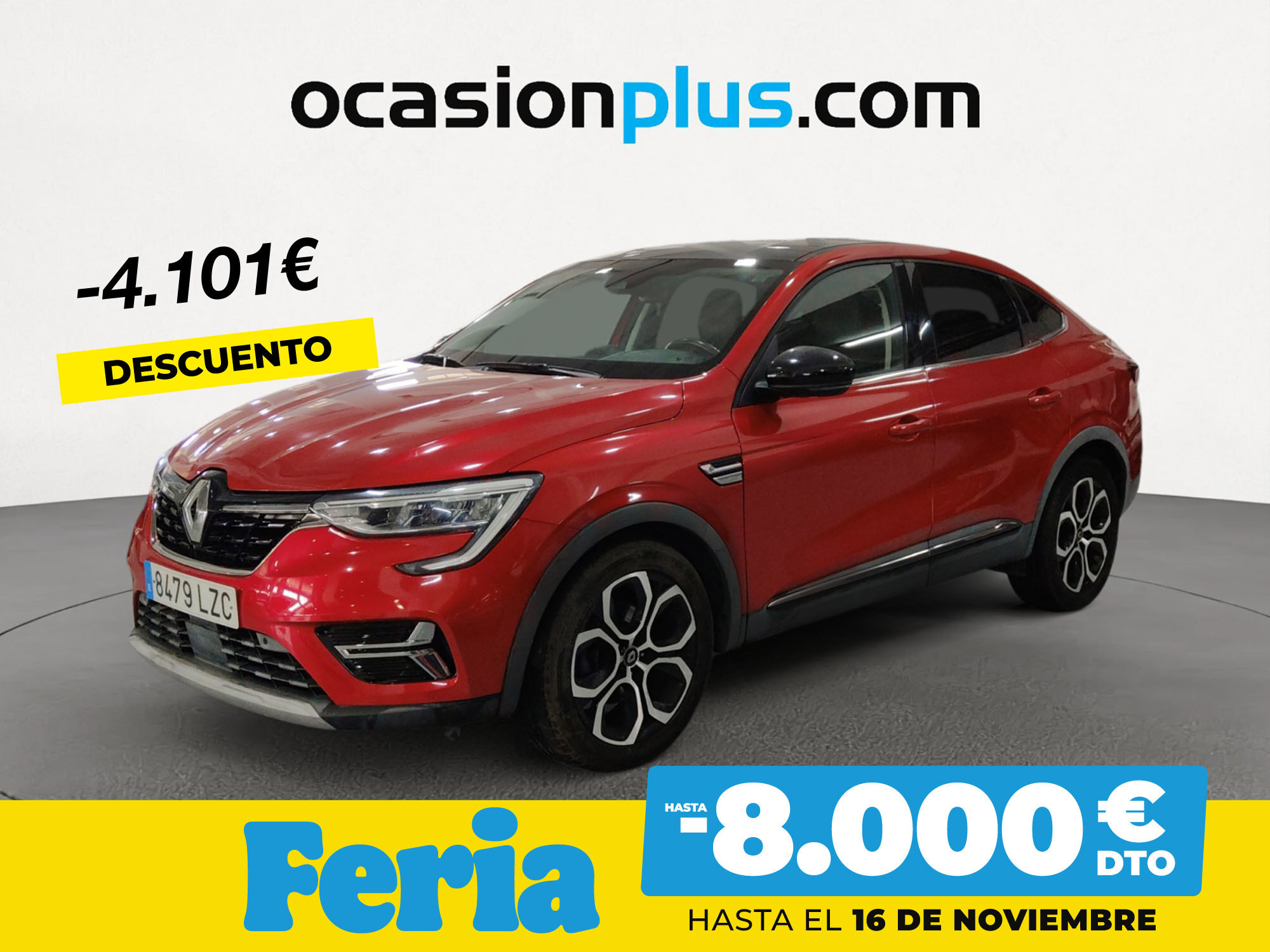 RENAULT Arkana (Zen E-Tech Híbrido 107 kW (145 CV)) en Madrid