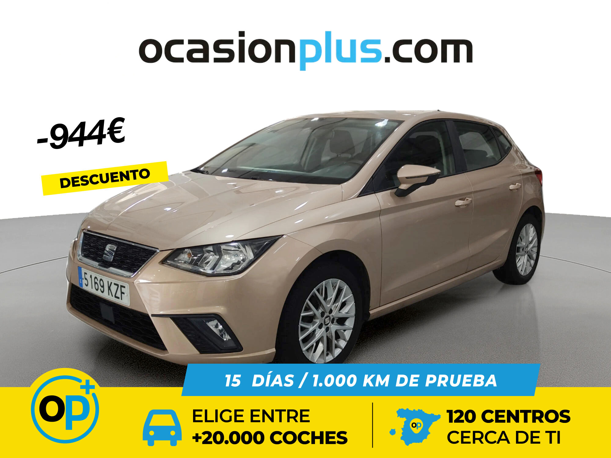 SEAT Ibiza (1.0 EcoTSI Style Plus 70 kW (95 CV)) en Palmas, Las