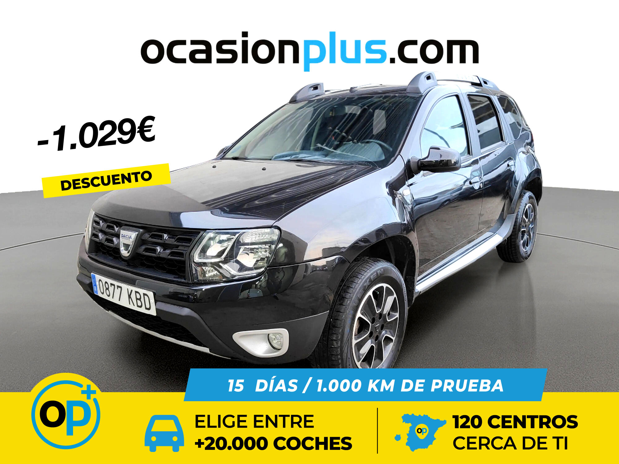 DACIA Duster (dCi 110 SL Blackshadow 4x4 2017 80 kW (110 CV)) en Madrid