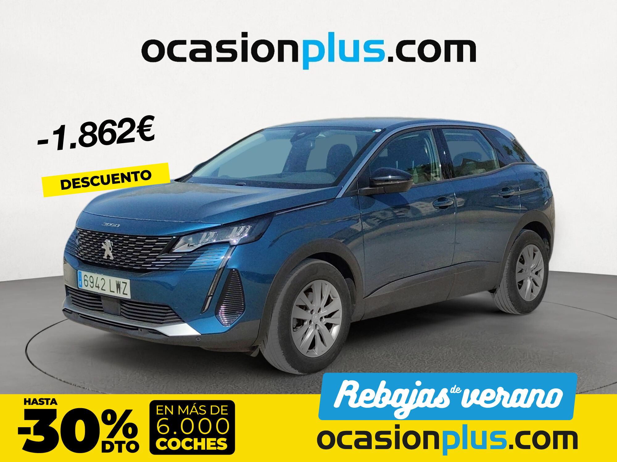 PEUGEOT 3008 (BlueHDi 130 S&S Active Pack 96 kW (130 CV)) en Madrid