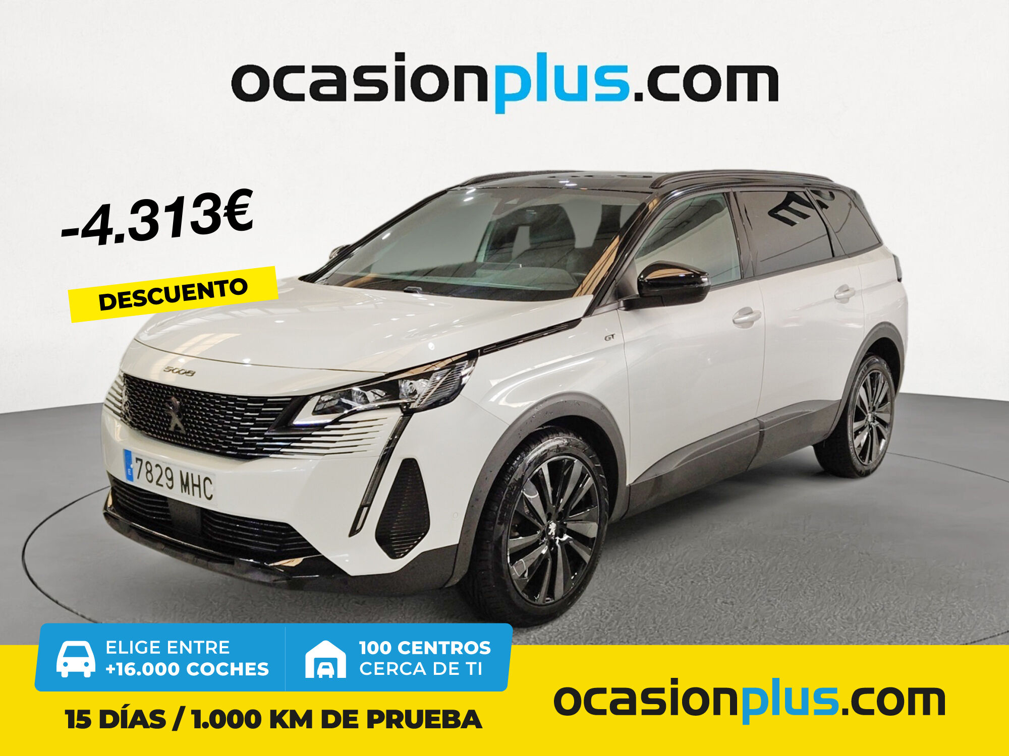 PEUGEOT 5008 (BlueHDI 130 S&S GT EAT8 96 kW (130 CV)) en Madrid