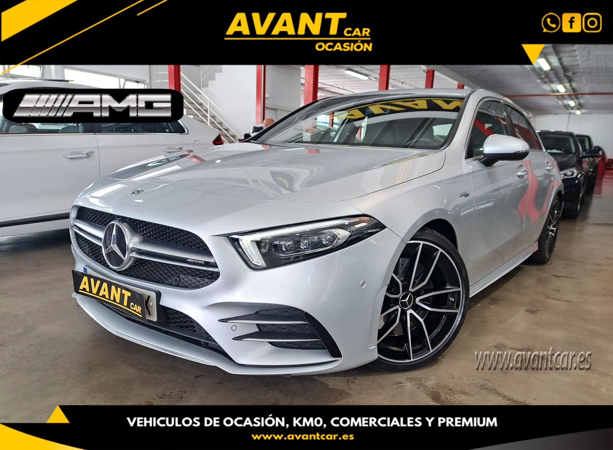 MERCEDES Clase A (A 35 AMG 4Matic+ 7G-DCT) en Palmas, Las