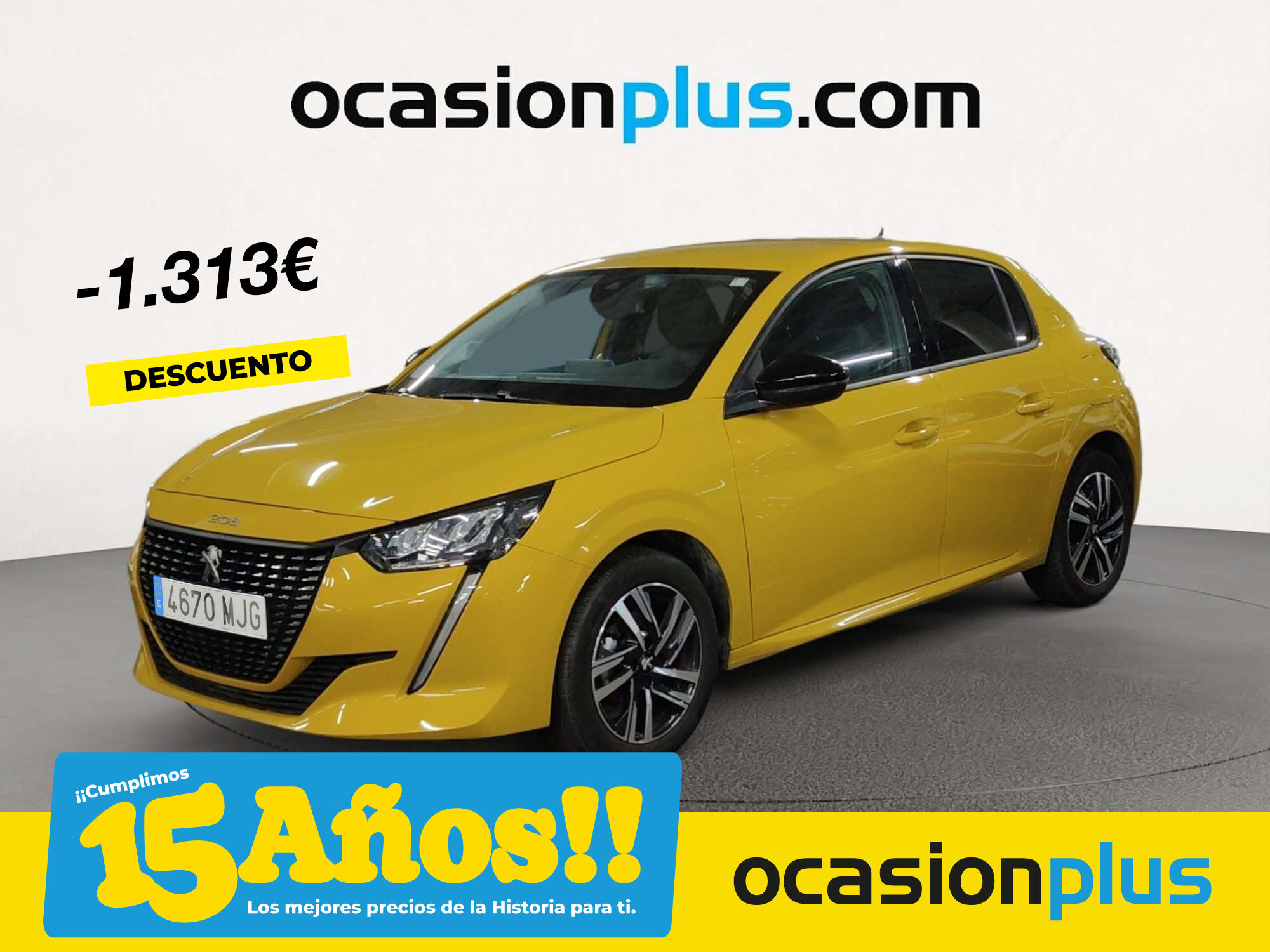 PEUGEOT 208 (PureTech 100 Allure 75 kW (100 CV)) en Madrid