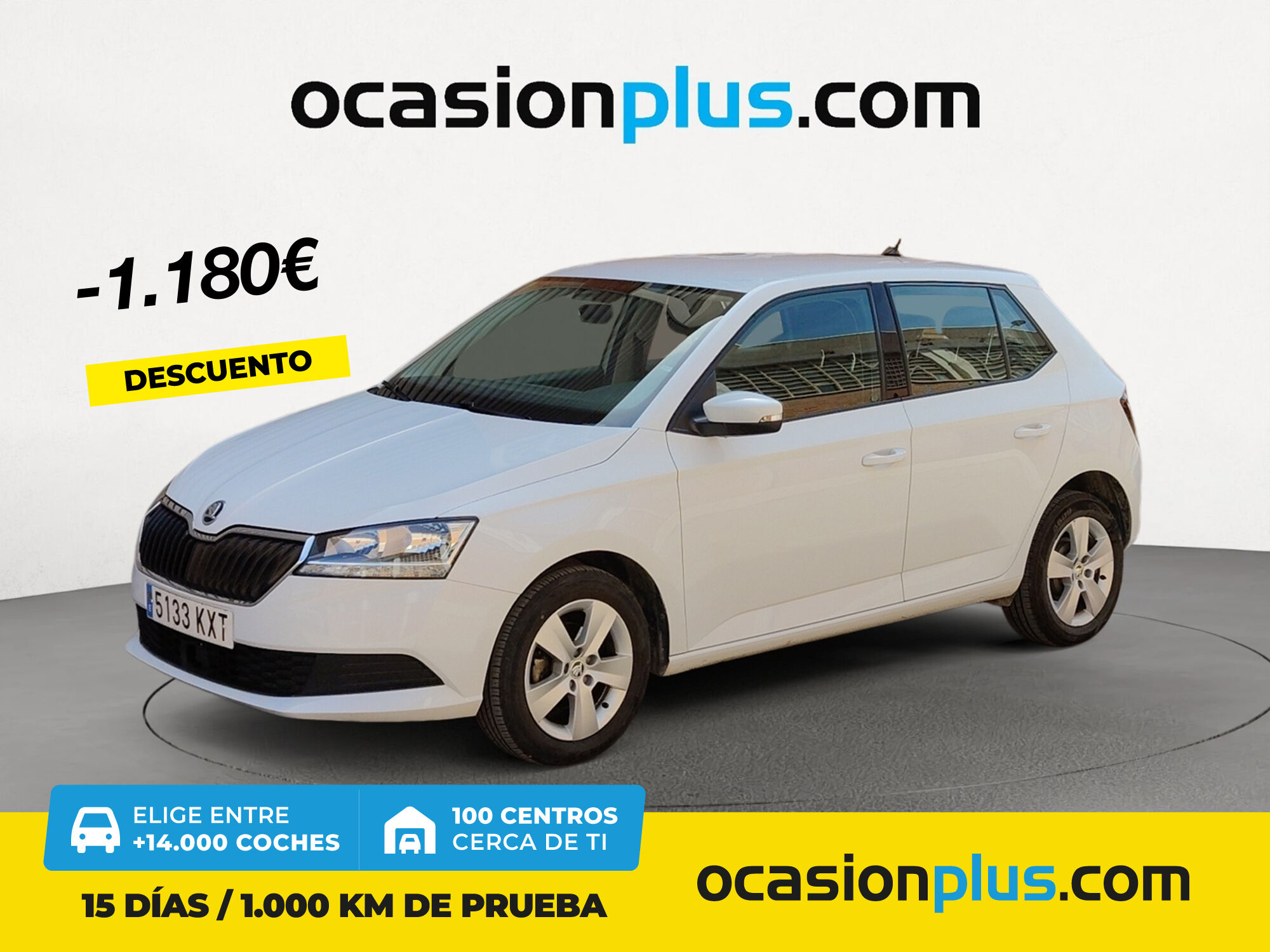SKODA Fabia (1.0 MPI Like 55 kW (75 CV)) en Madrid