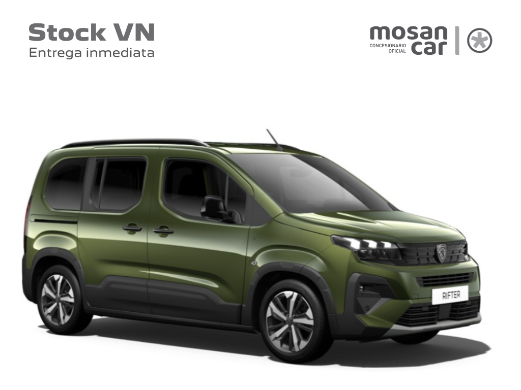 PEUGEOT Rifter (1.5 BLUEHDI 96KW GT STANDARD AUTO 130 5P) en Madrid