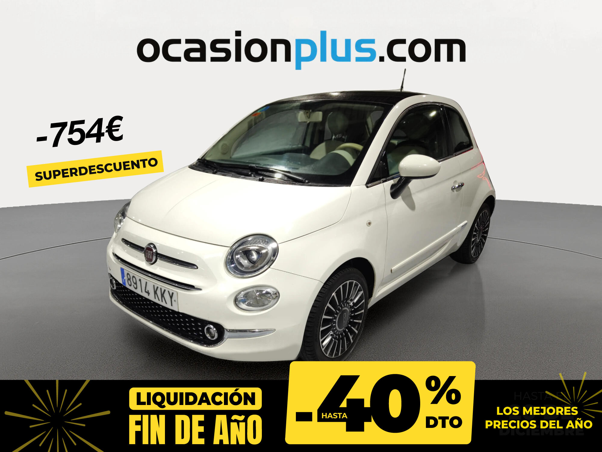 FIAT 500 (1.2 GLP Lounge 51 kW (69 CV)) en Madrid
