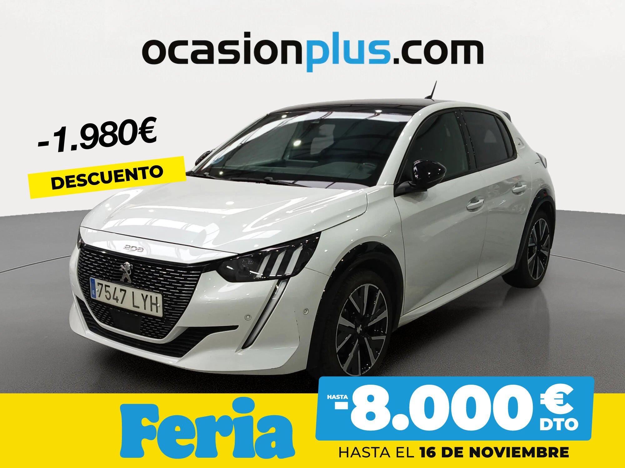 PEUGEOT 208 (PureTech 130 GT EAT8 96 kW (130 CV)) en Madrid