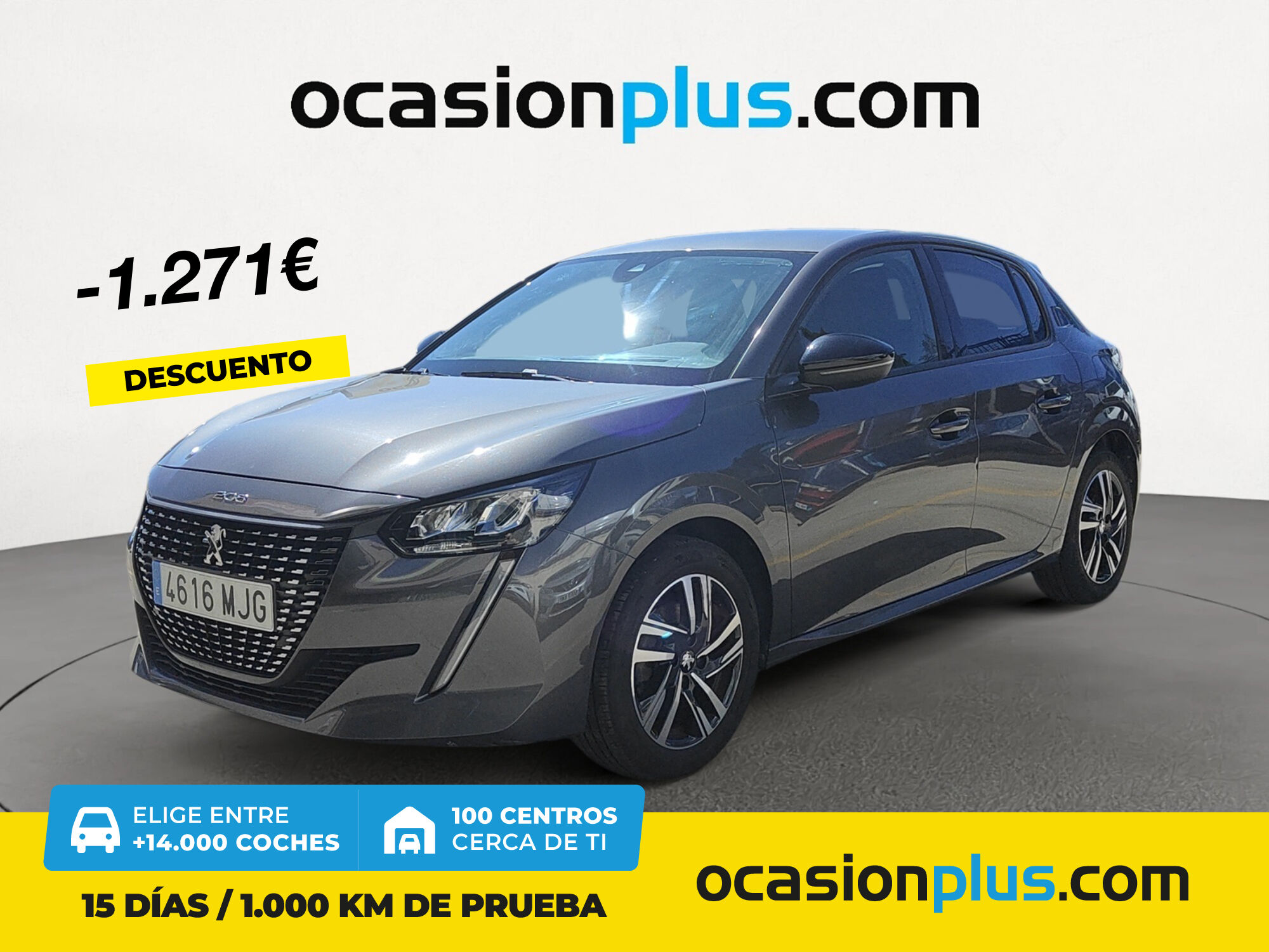 PEUGEOT 208 (PureTech 100 Allure 75 kW (100 CV)) en Madrid