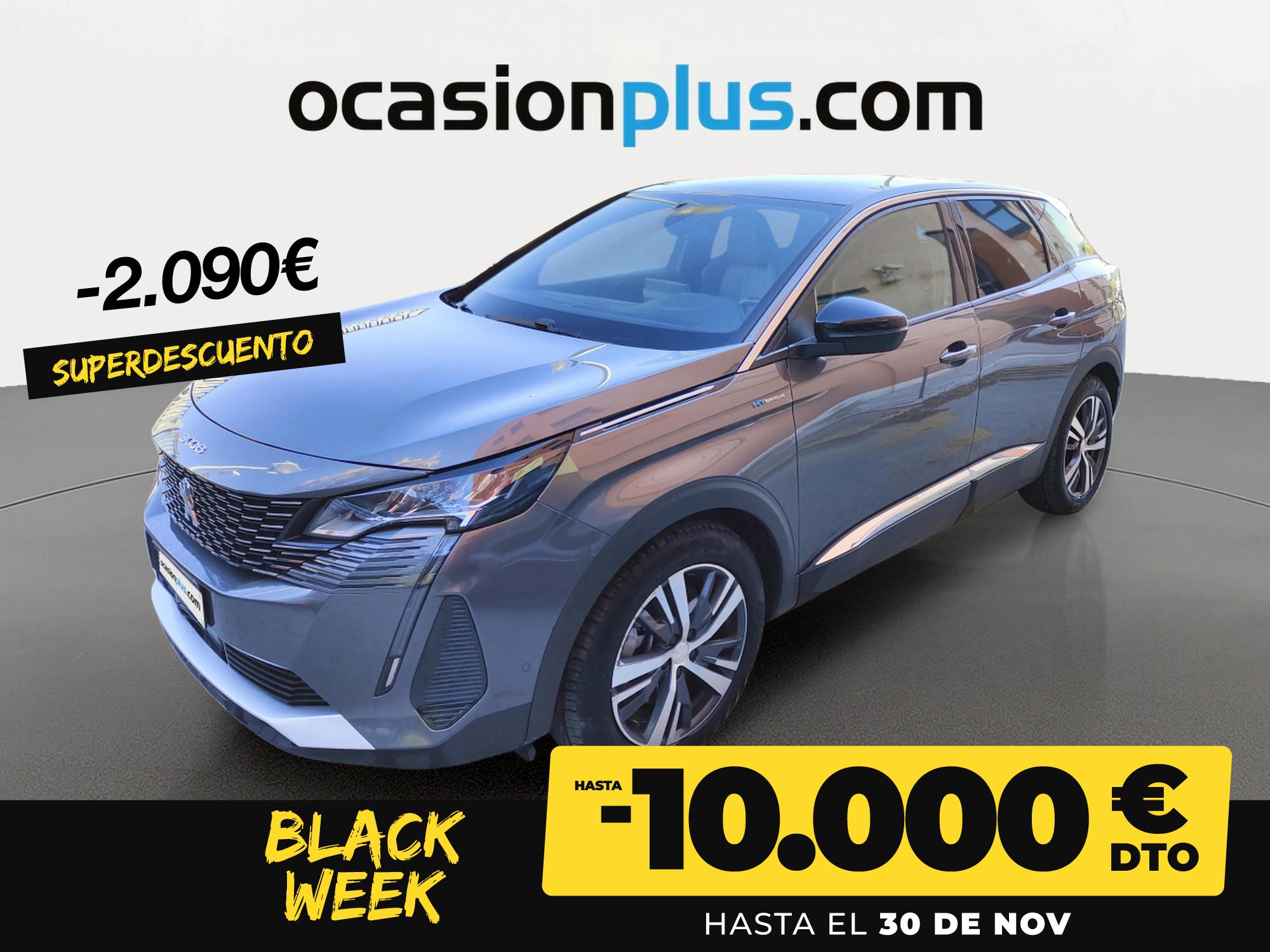 PEUGEOT 3008 (Hybrid 300 Allure Pack e-EAT8 221 kW (300 CV)) en Madrid