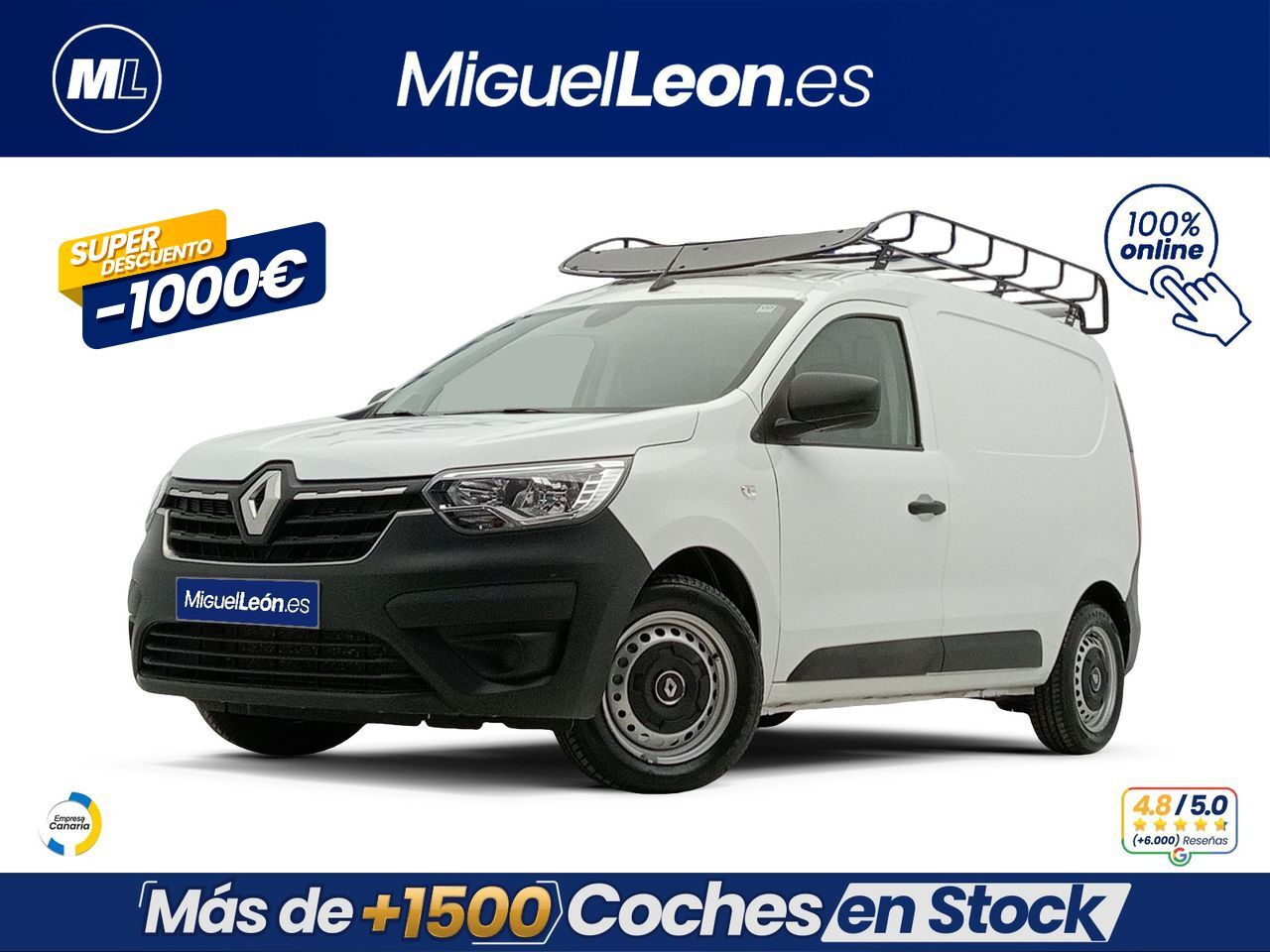 RENAULT Express (ADVANCE 1.5 DCI 75CV MT6 E6D) en Palmas, Las
