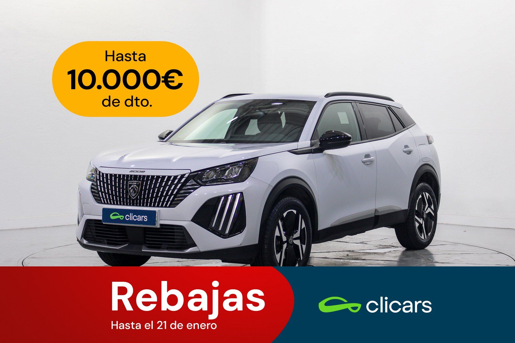 PEUGEOT 2008 (2008 Hybrid 136 Allure eDCS6) en Madrid