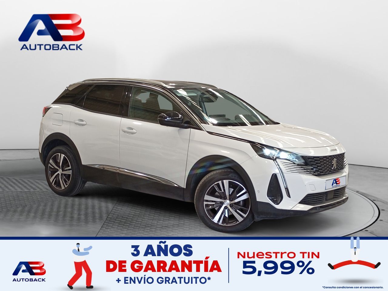 PEUGEOT 3008 SUV (1.5 BlueHDi 96kW S&S Allure Pack EAT8) en Madrid