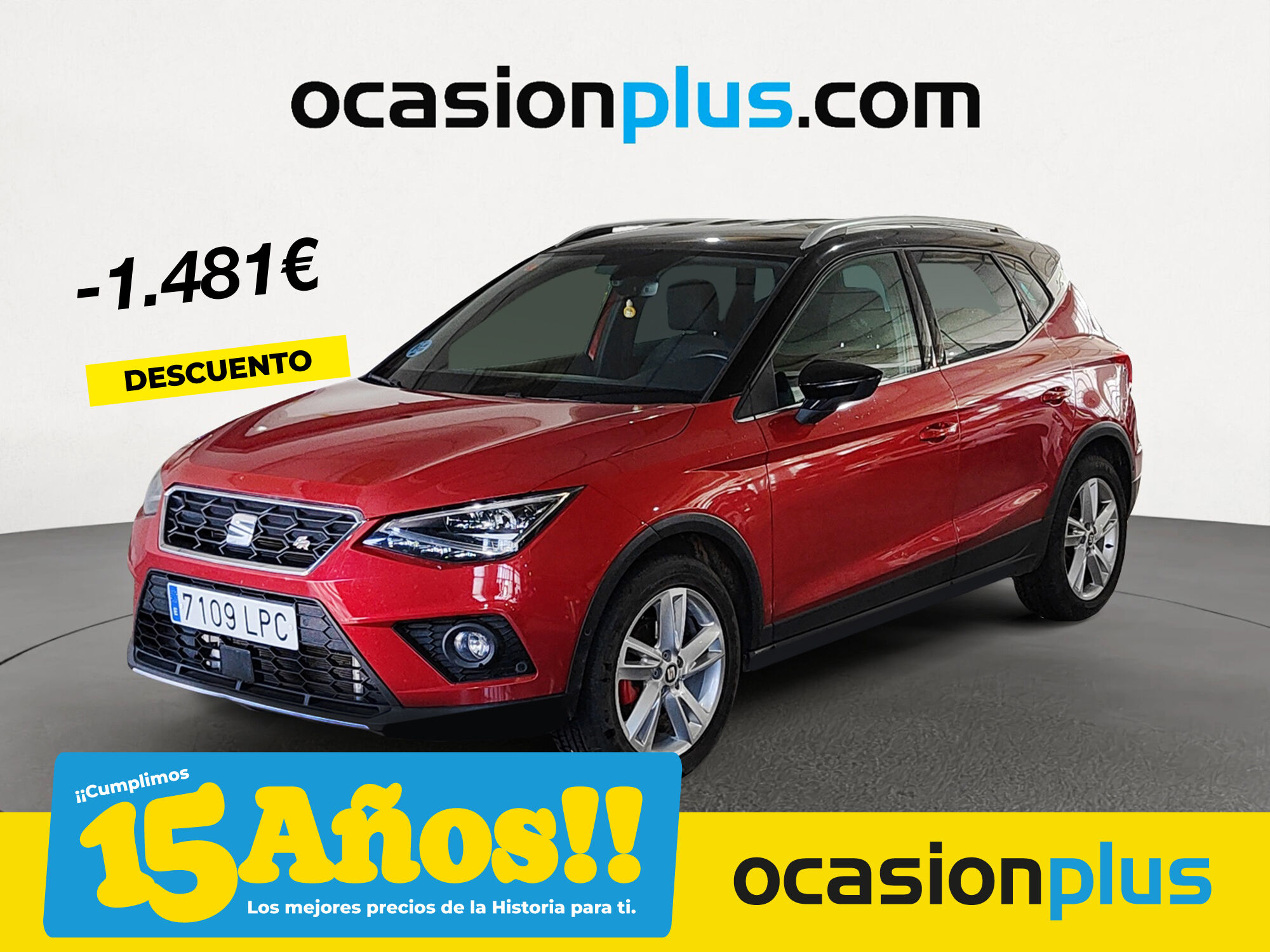 SEAT Arona (1.0 TSI FR Go2 81 kW (110 CV)) en Madrid