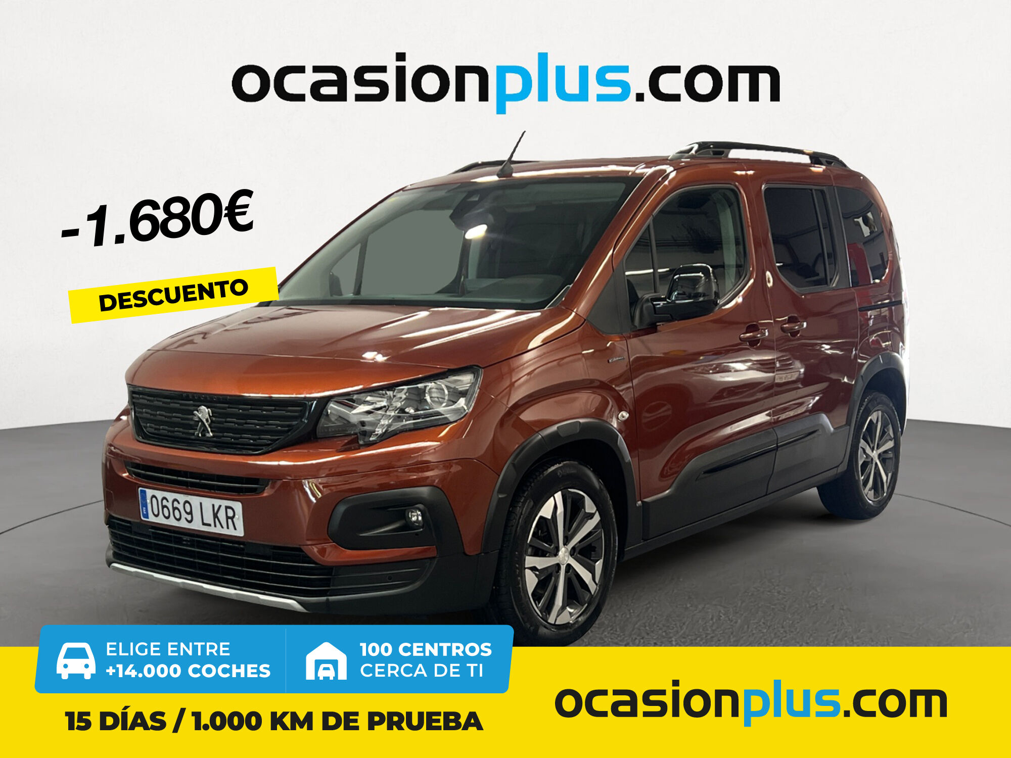 PEUGEOT Rifter (BlueHDi 130 GT Line Standard 96 kW (130 CV)) en Madrid