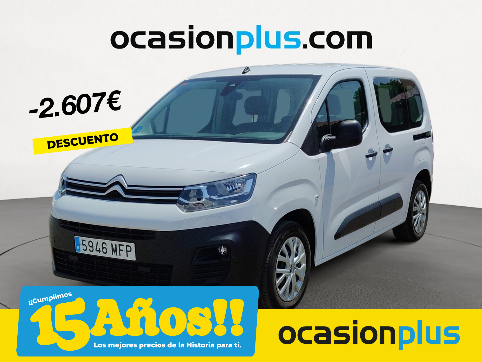 CITROEN Berlingo (50kWh Live Pack Talla M 100 kW (136 CV)) en Madrid