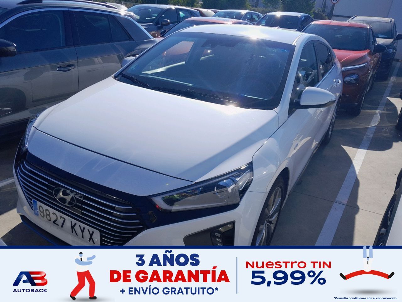 HYUNDAI Ioniq (1.6 GDI HEV Tecno DT) en Madrid