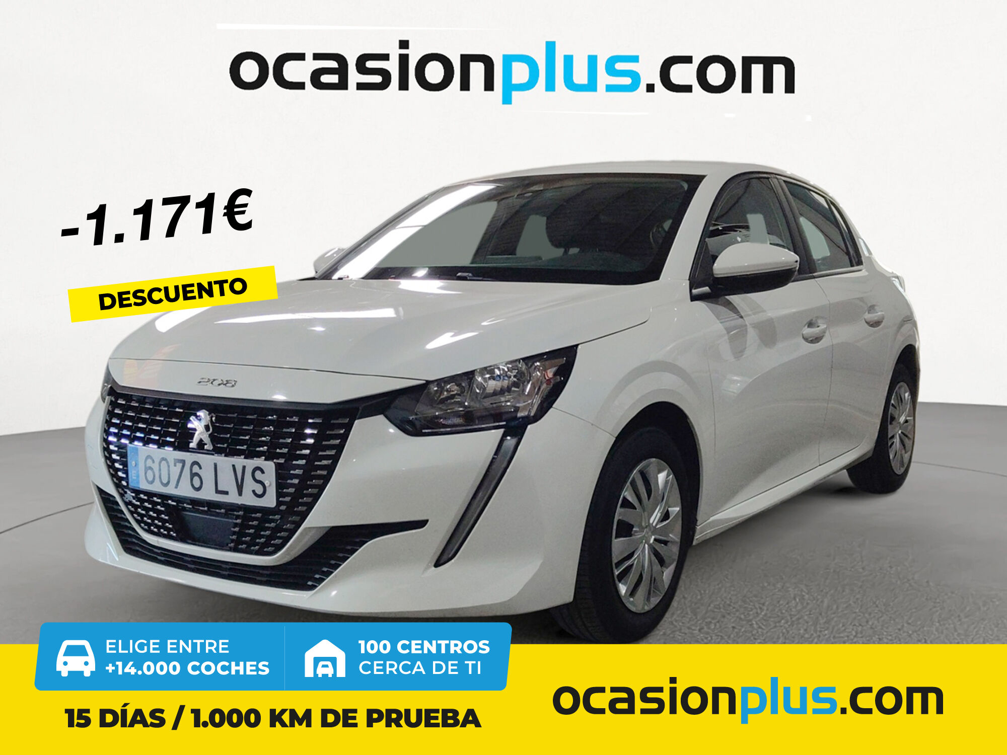PEUGEOT 208 (BlueHDi 100 Active 75 kW (100 CV)) en Madrid